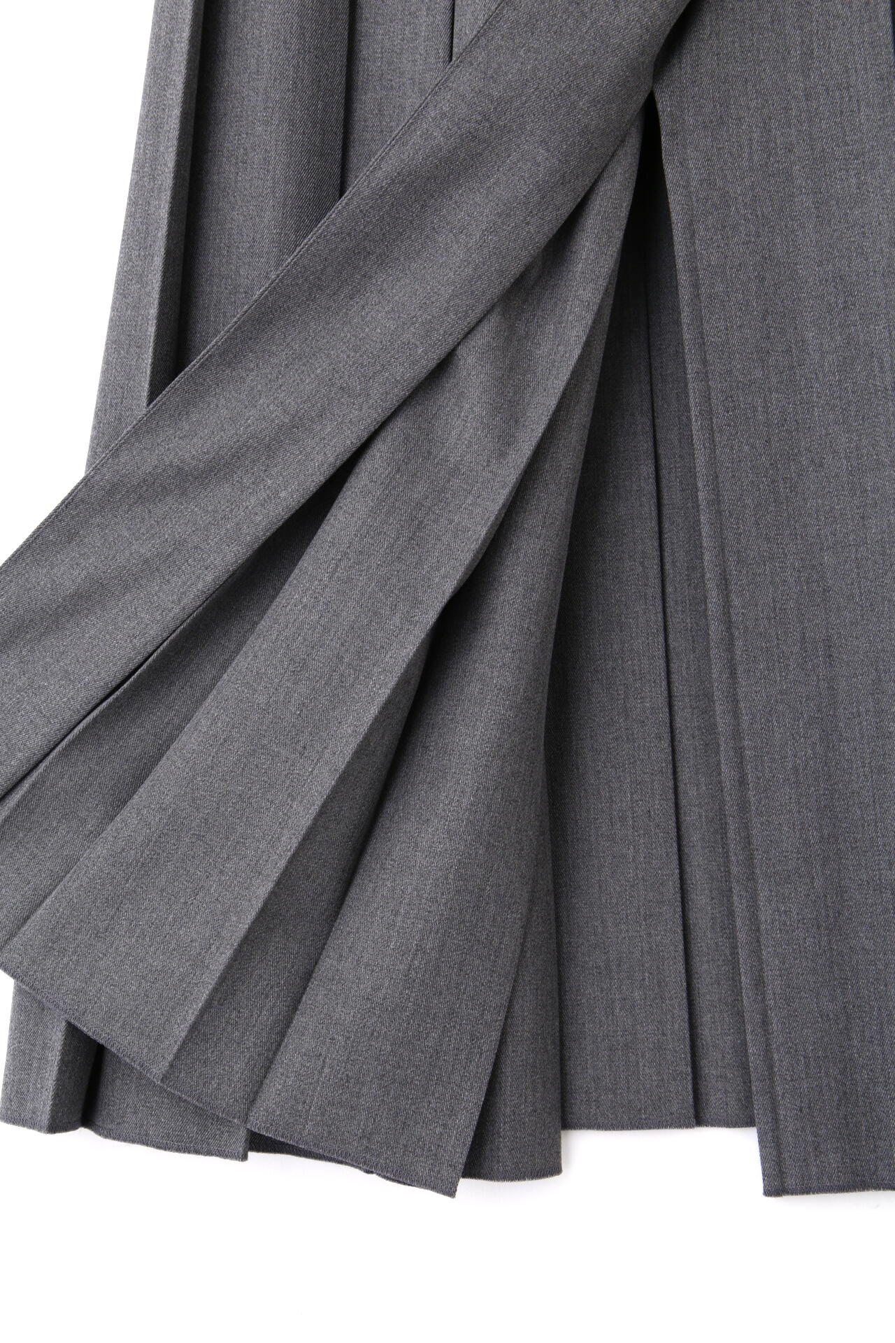 YLEVE / WOOL SURGE PLEATED SKIRT