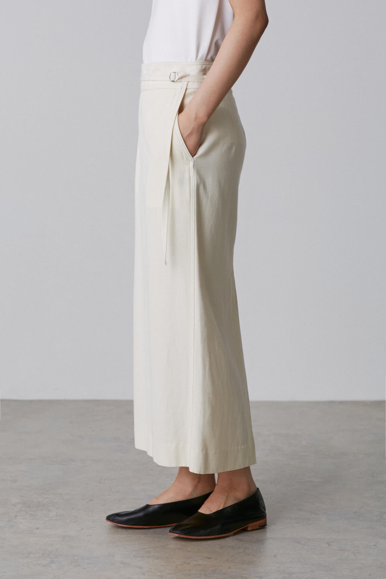 YLEVE / VISCOSE COTTON SKIRT