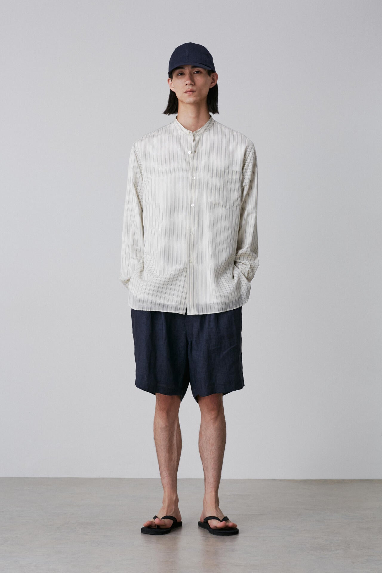 KIJIMA TAKAYUKI×YLEVE / LINEN POPLIN CAP