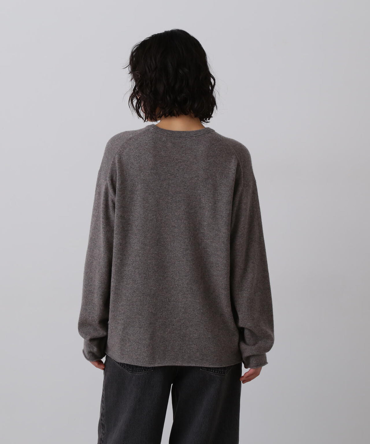 YLEVE / CASHMERE KNIT T‐SHIRT