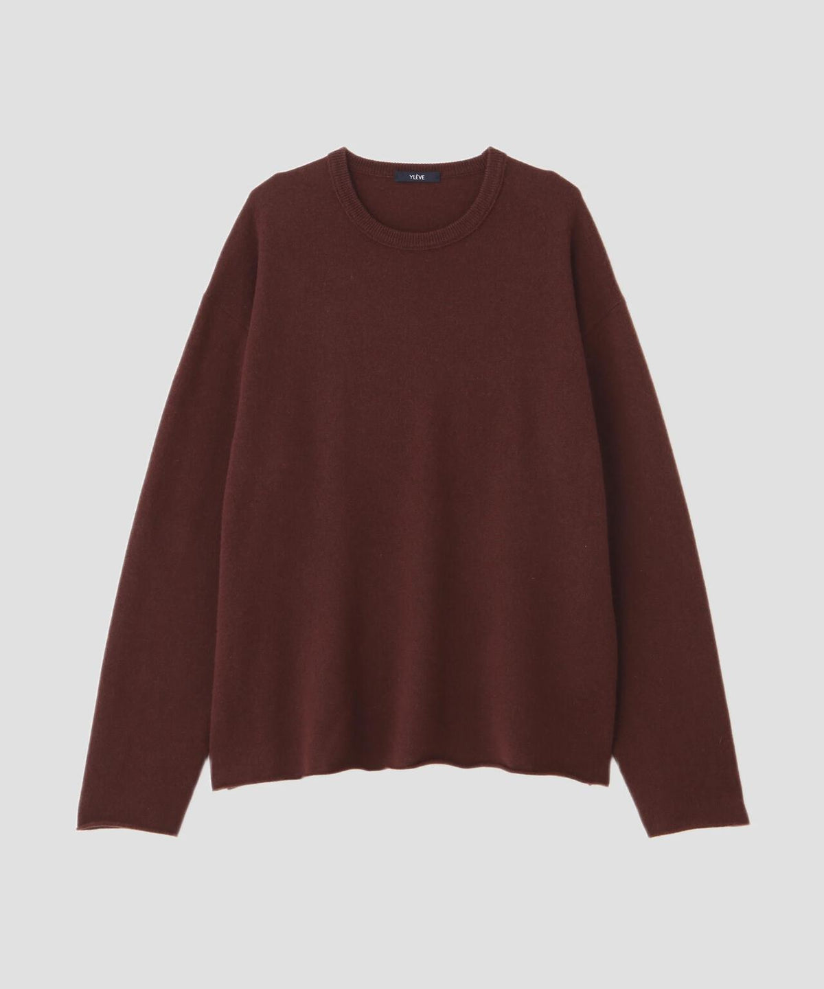 YLEVE / CASHMERE KNIT T‐SHIRT