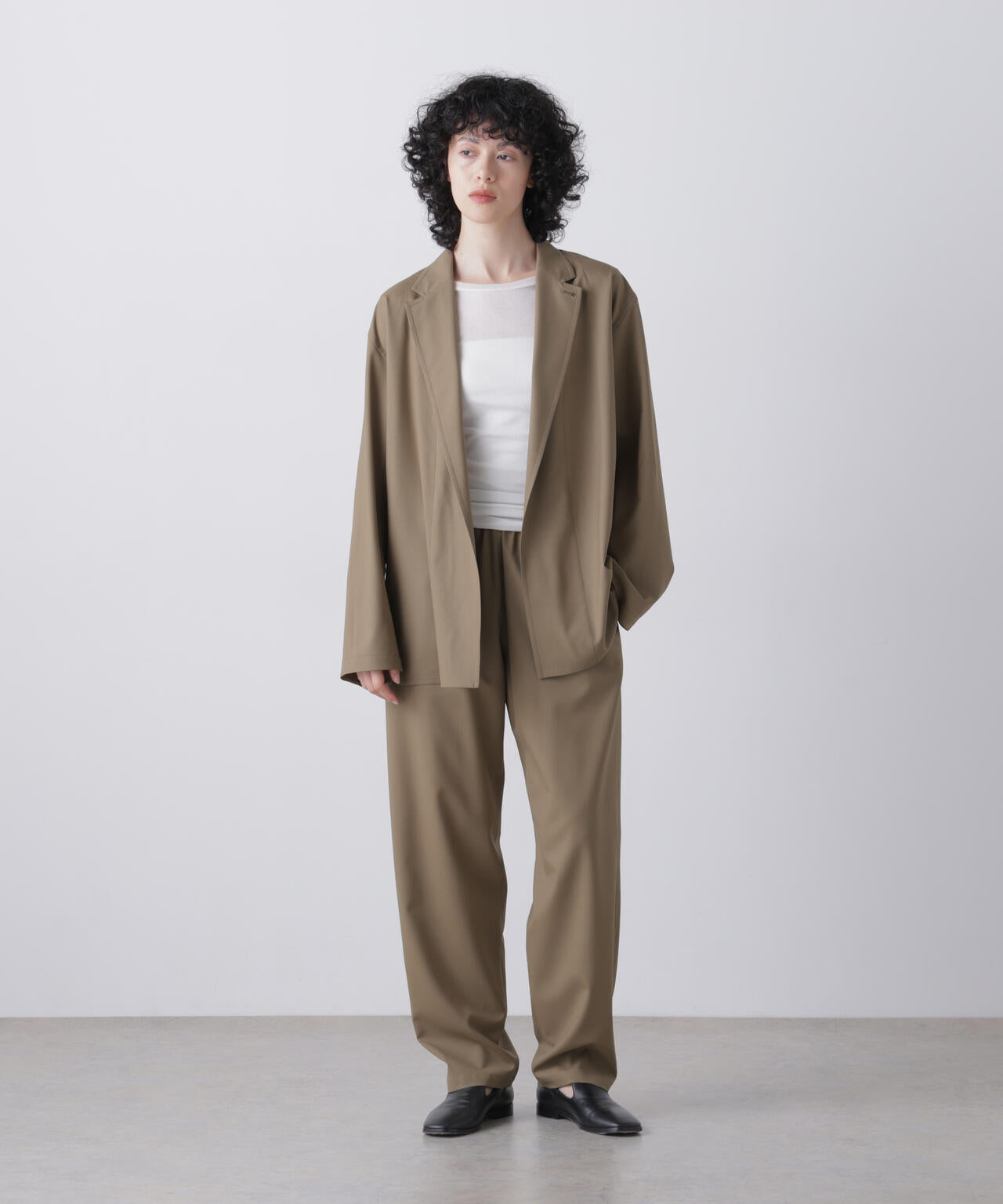 YLEVE / SUPER140's WOOL TROPICAL JACKET