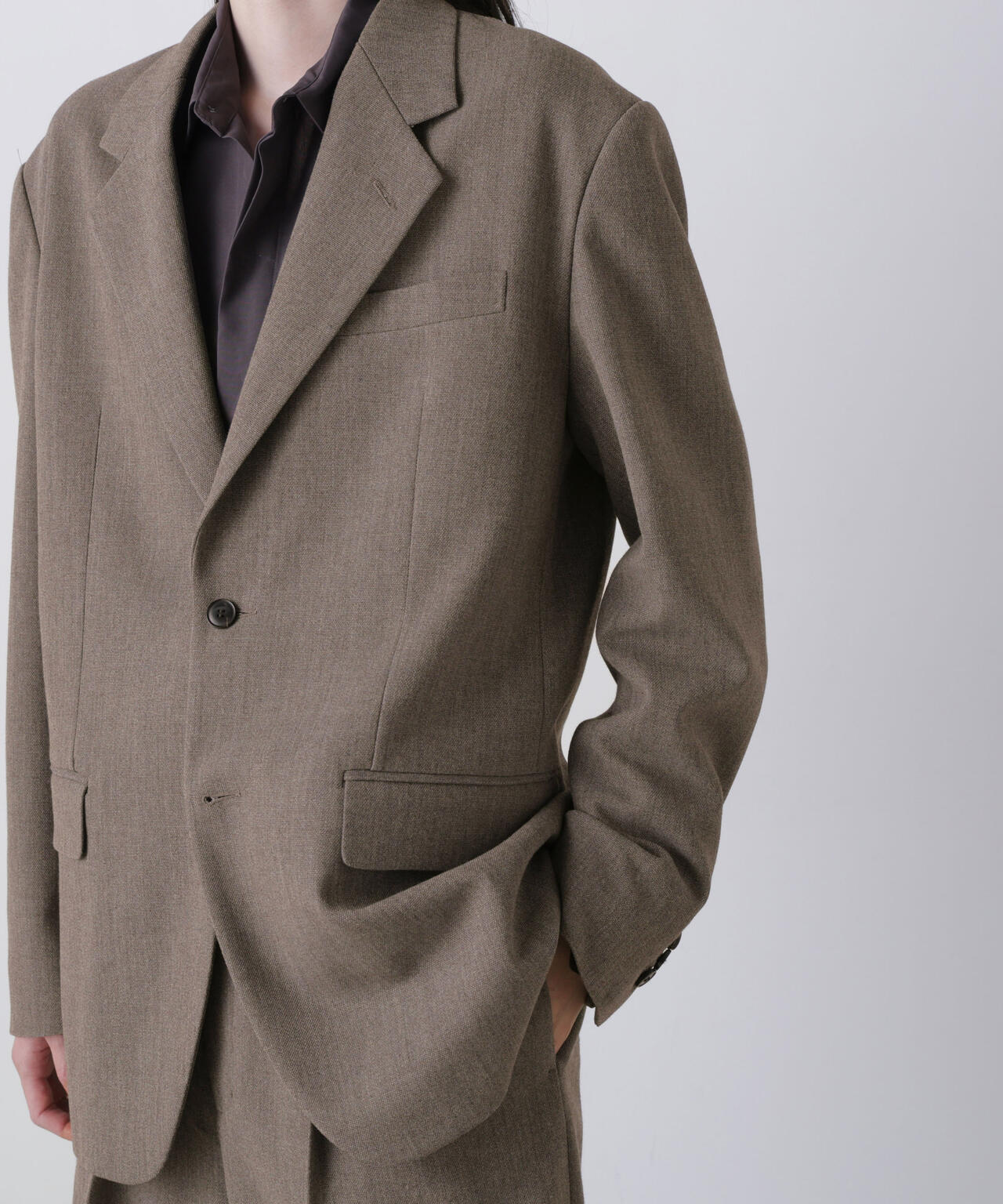 YLEVE / ROUGH WOOL JACKET