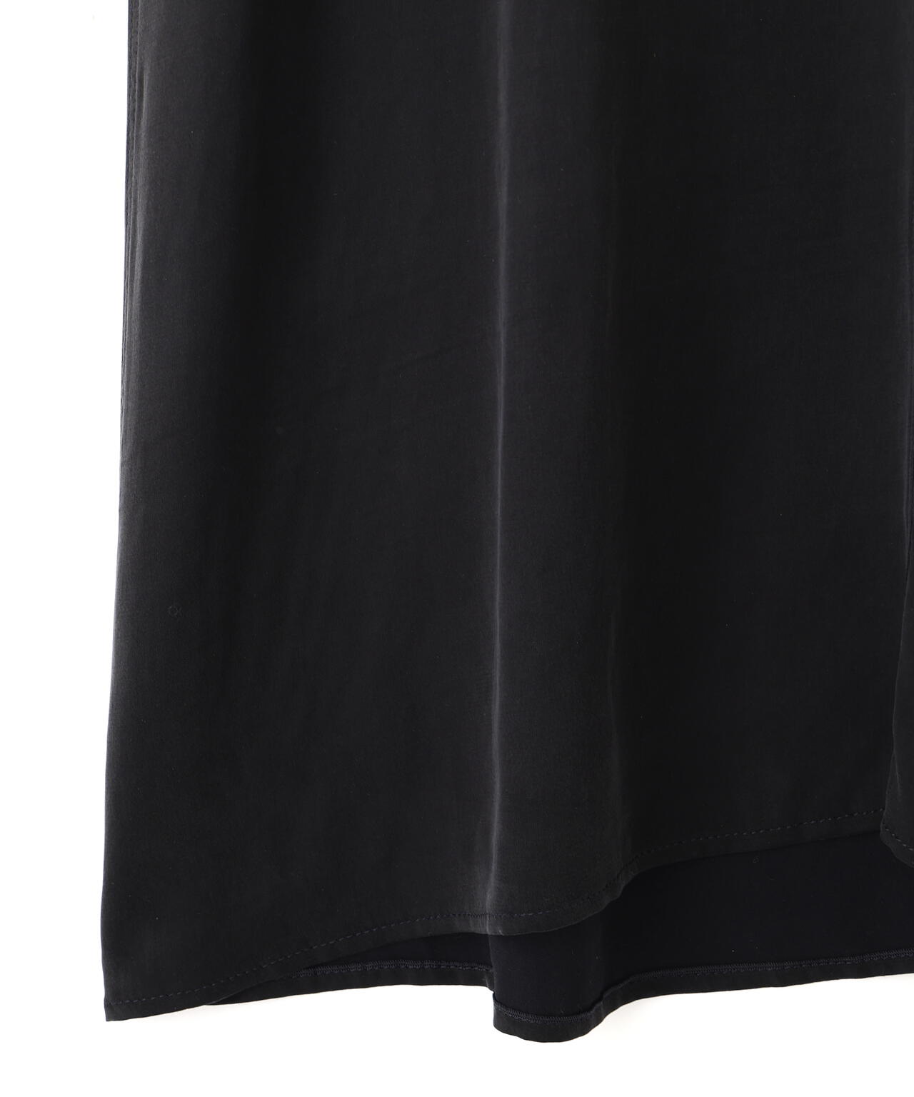 YLEVE / FIBRILLATED SATIN A - LINE DRESS