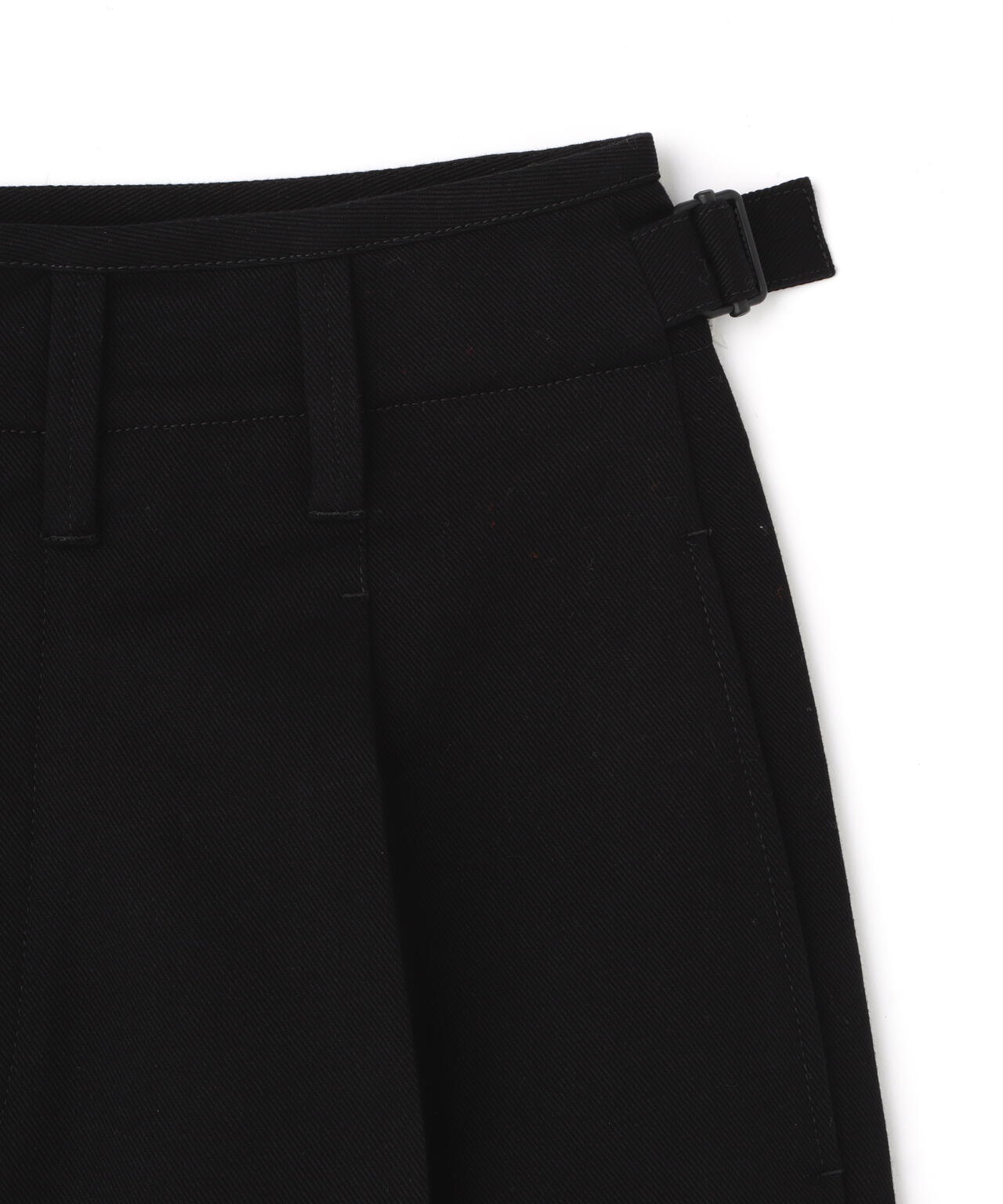 LEMAIRE / HEAVY COTTON DRILL PLEATED CARROT PANTS