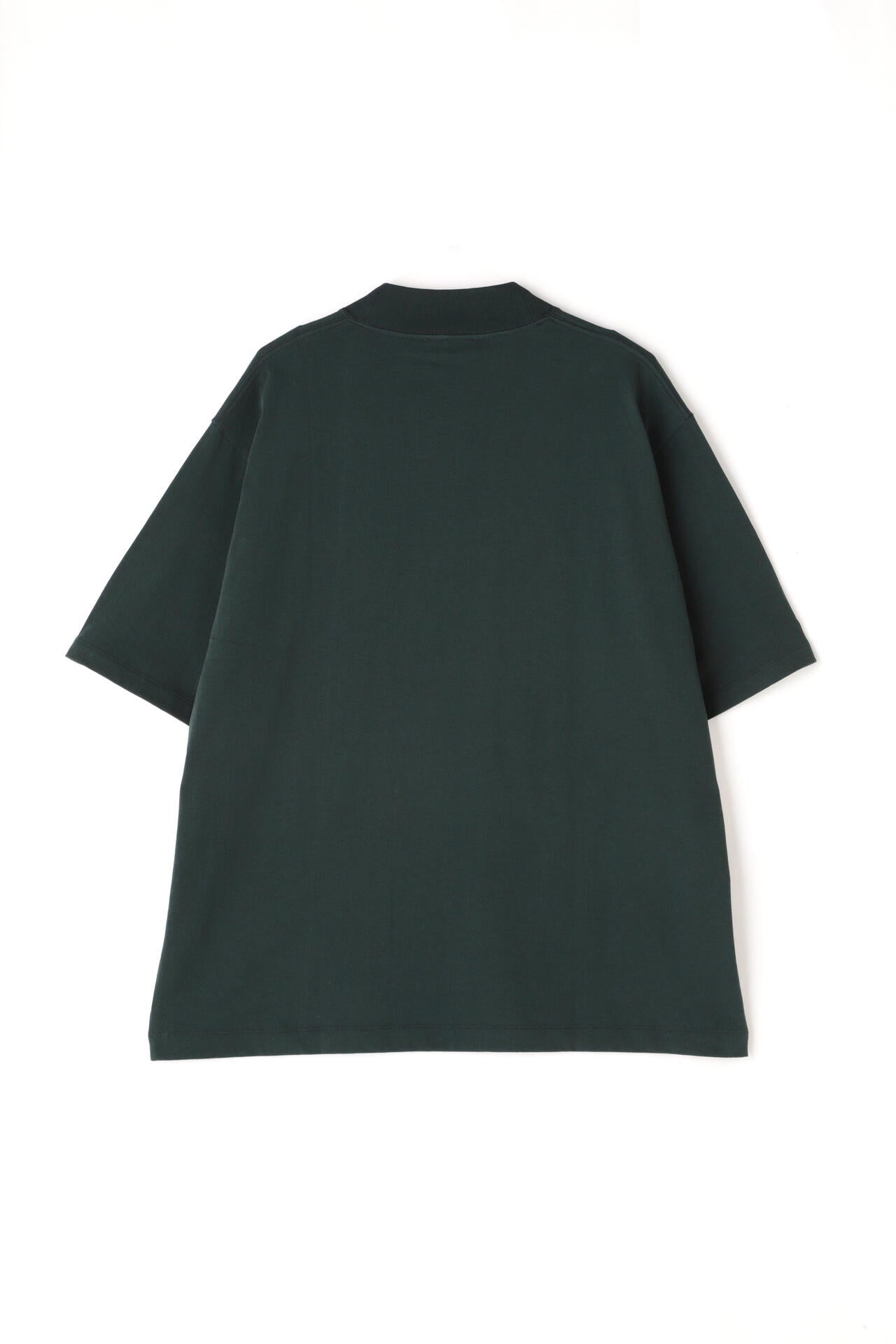 ATON / DRY COTTON JERSEY STANDARD MOCKNECK T-SHIRT