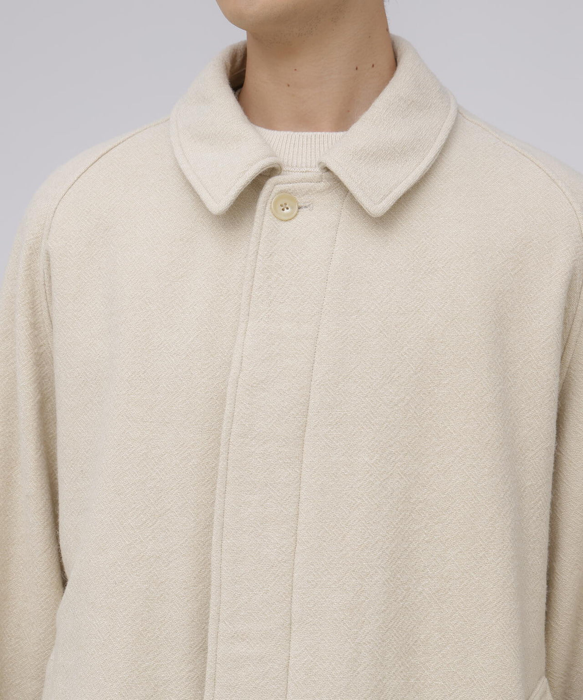 blurhms / CLASSIC WOOL BALMACAAN COAT
