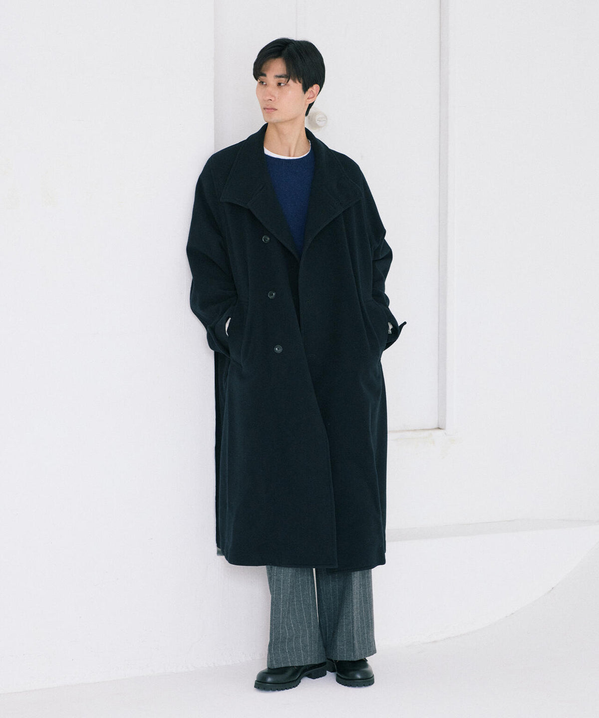 IRENISA / STAND-COLLAR COAT