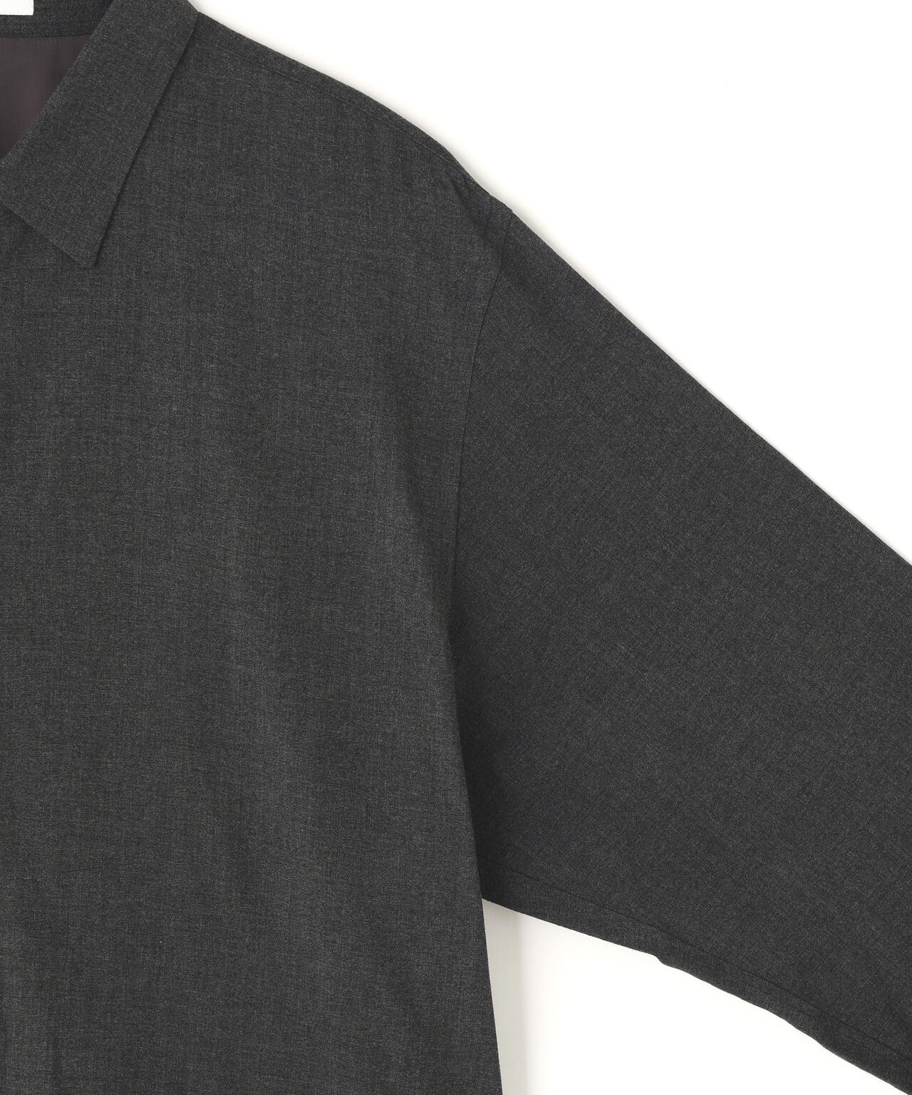 ATON / WOOL RAYON WASHER LOOSE FIT SHIRT MEN