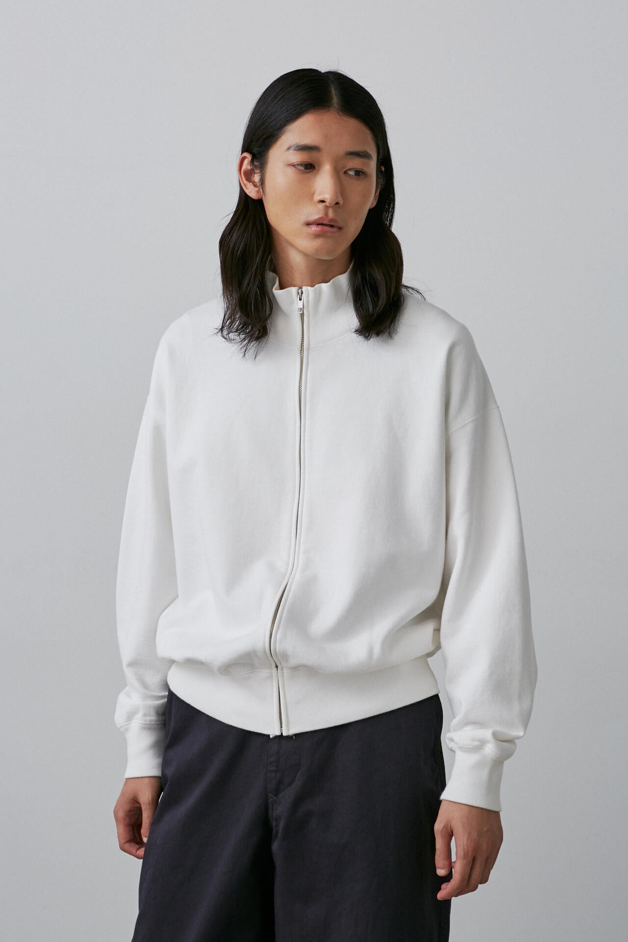 Y / ORGANIC COTTON HEAVY WEIGHT FLEECE BZ