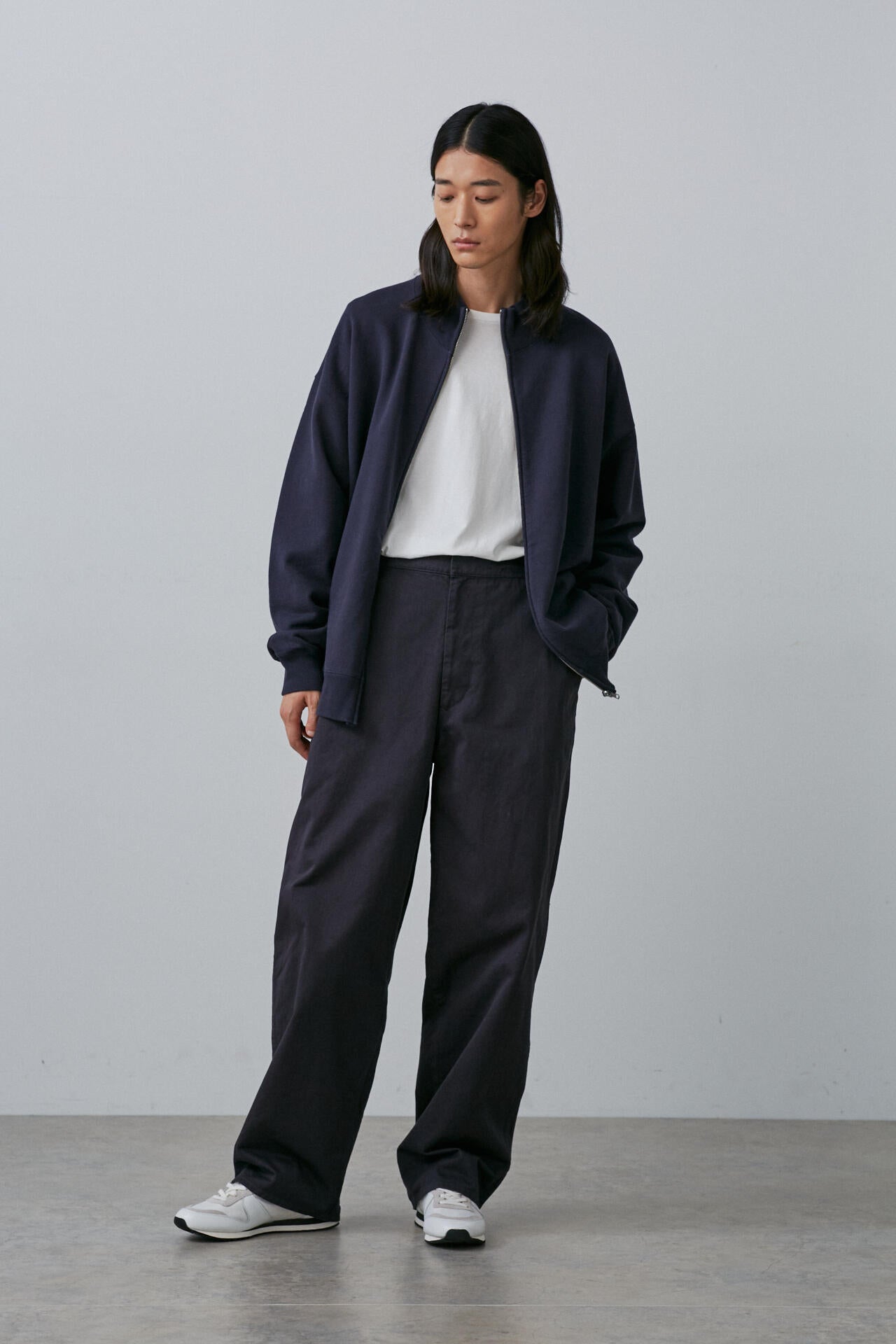 Y / ORGANIC COTTON HEAVY WEIGHT FLEECE BZ