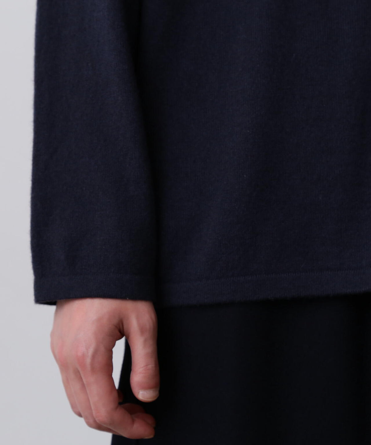 YLEVE / CASHMERE KNIT T‐SHIRT