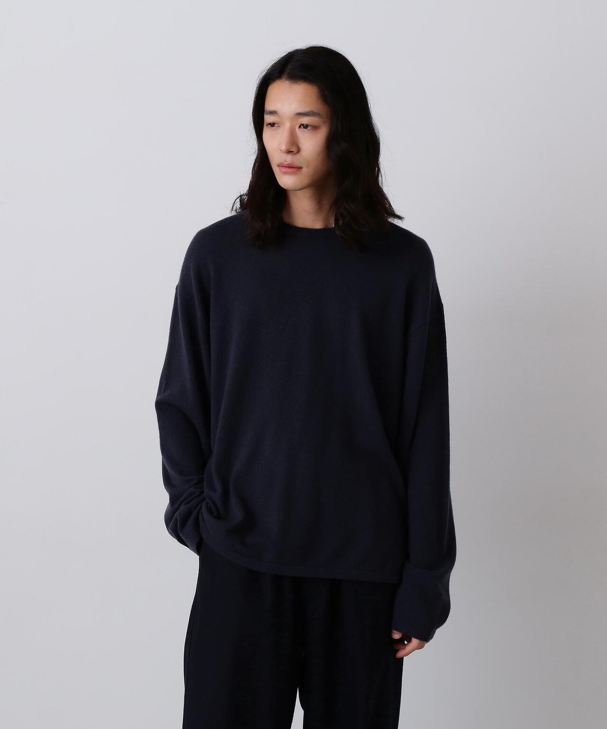YLEVE / CASHMERE KNIT T‐SHIRT