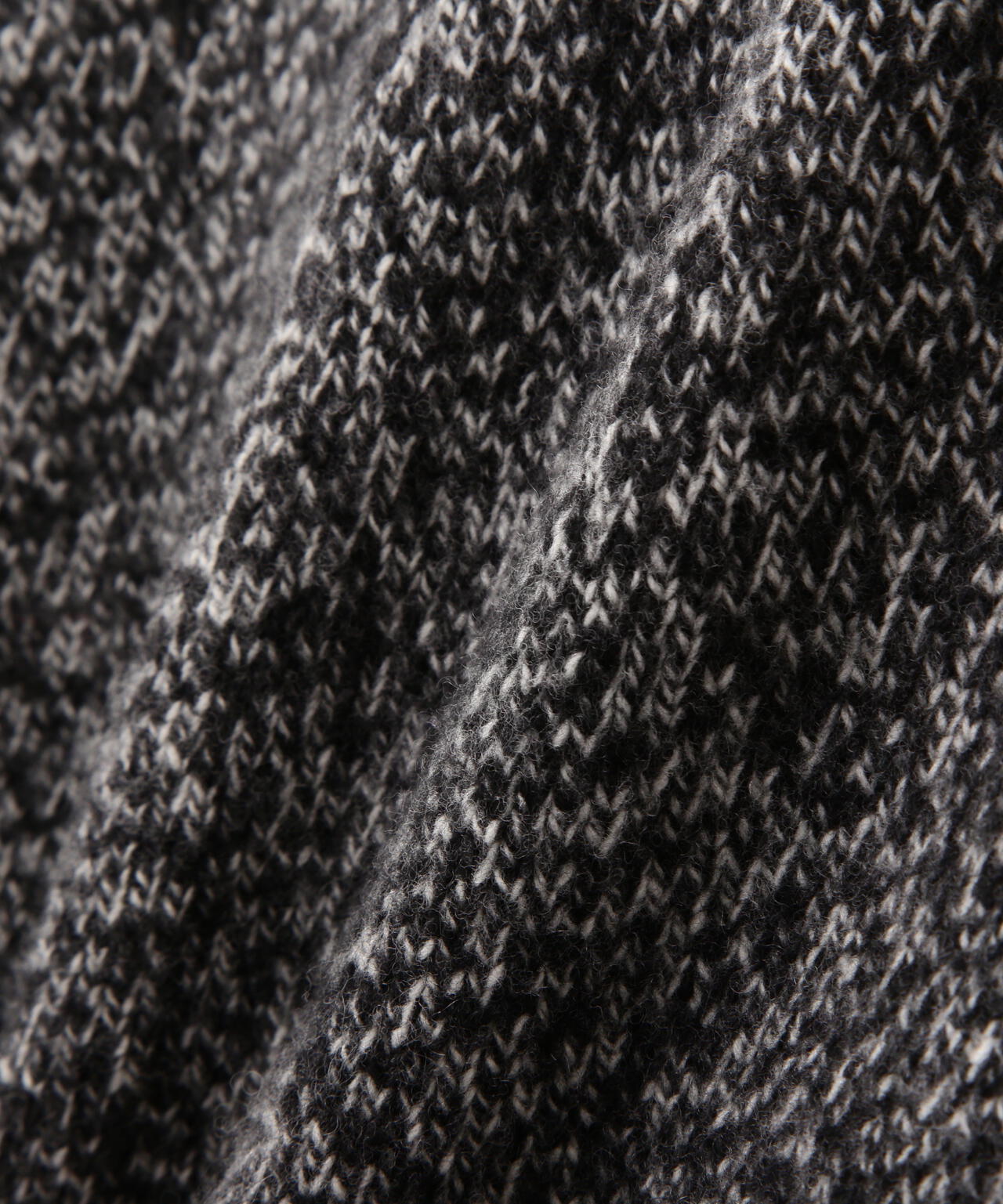 YLEVE / WOOL CASHMERE MELANGE KNIT V NECK PULL OVER