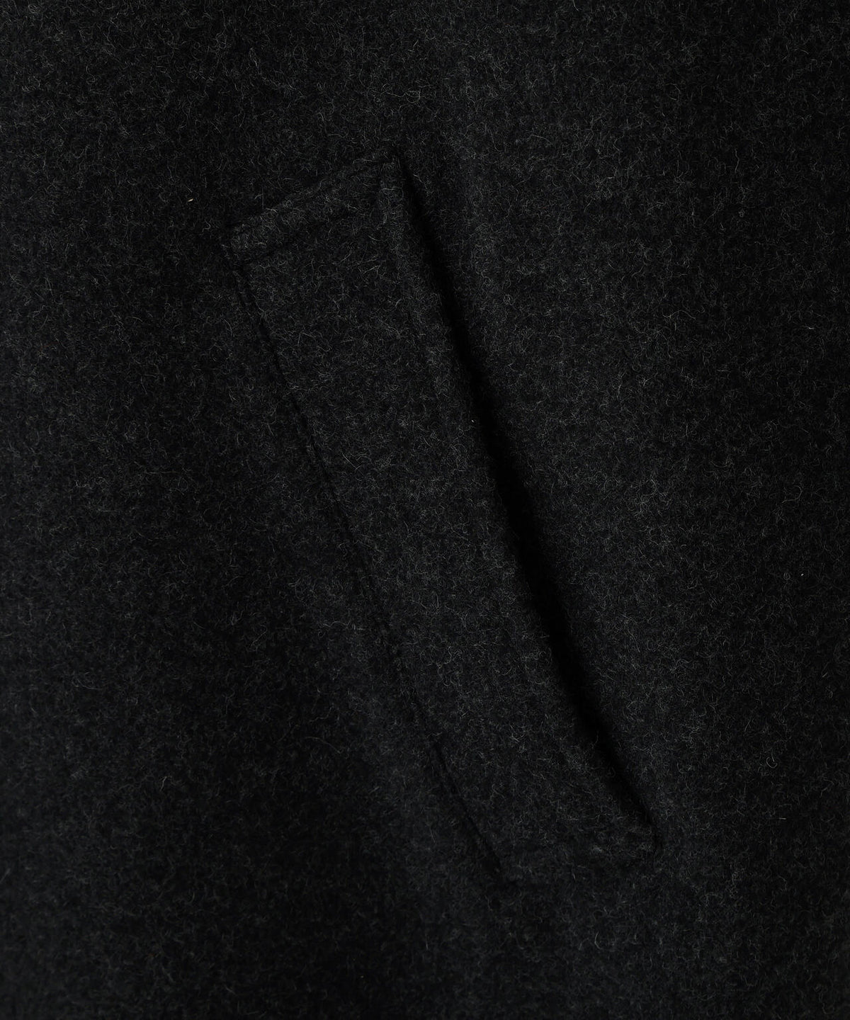 YLEVE / BLANKET-BRUSHED WOOL LONG COAT