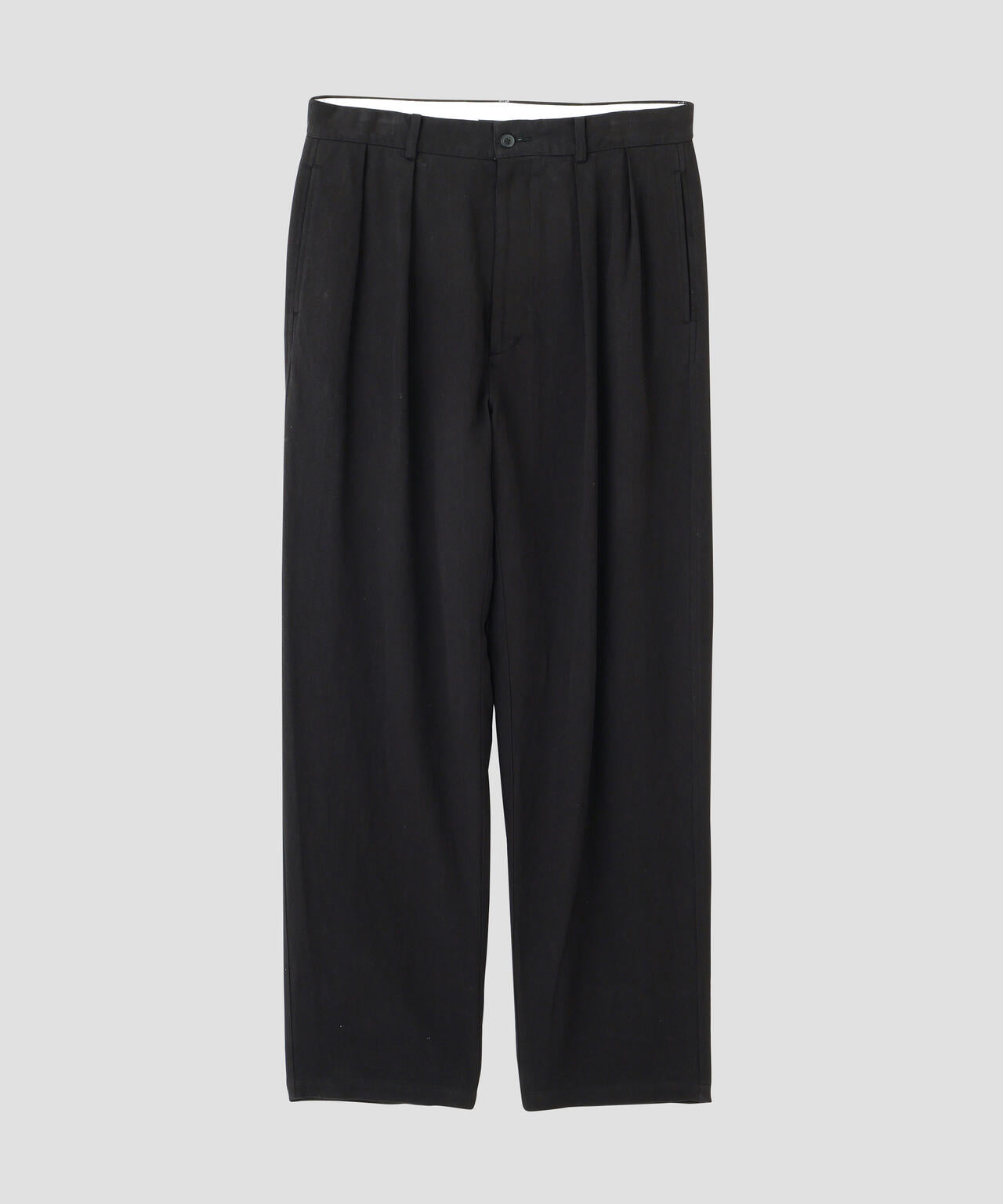 YLEVE / WASHI PAPER TWILL TROUSERS
