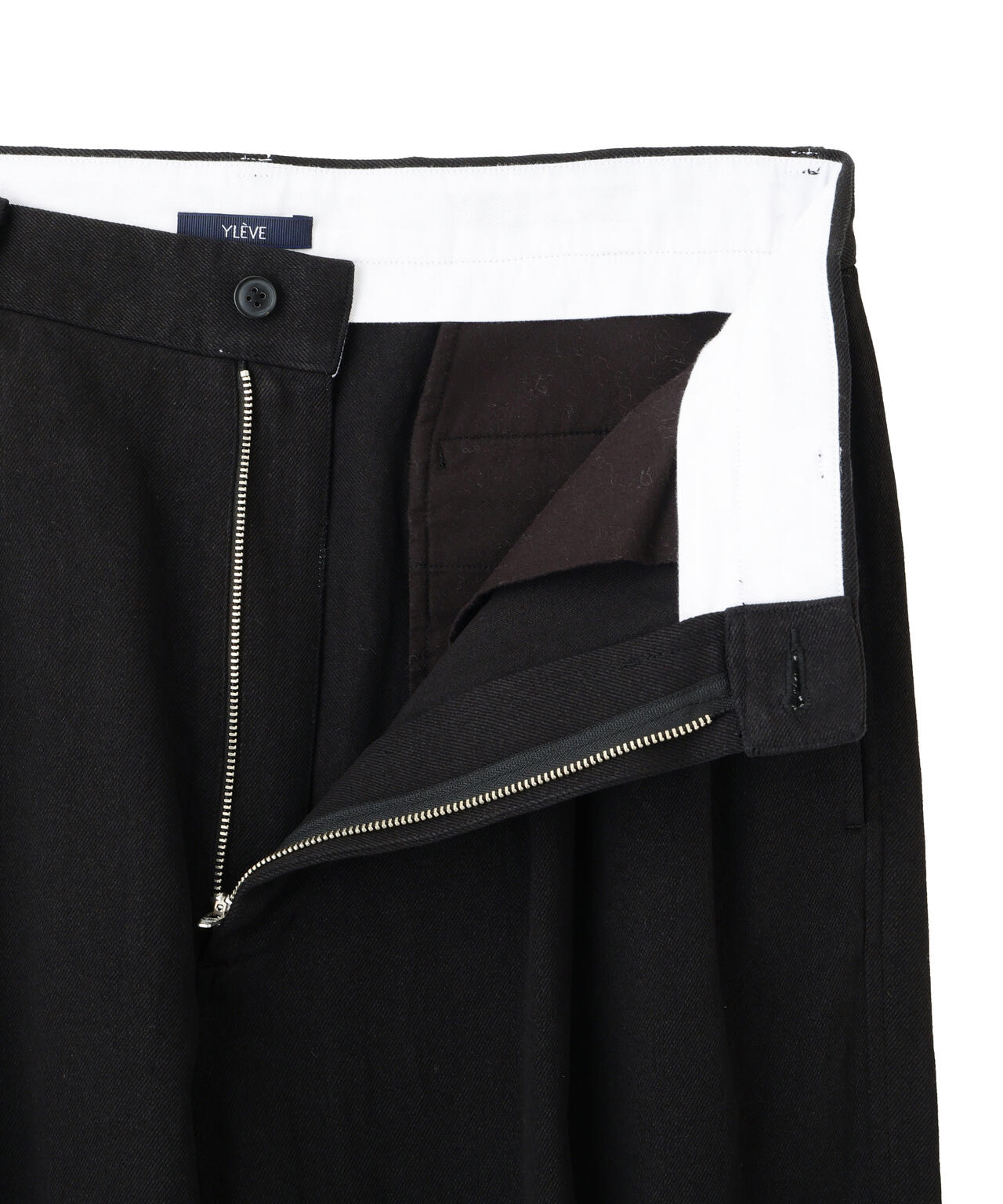 YLEVE / WASHI PAPER TWILL TROUSERS