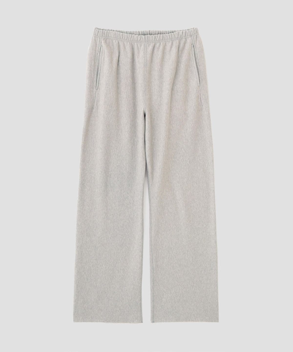 YLEVE / SUN-FADED COTTON SWEAT CUT-OFF PANTS