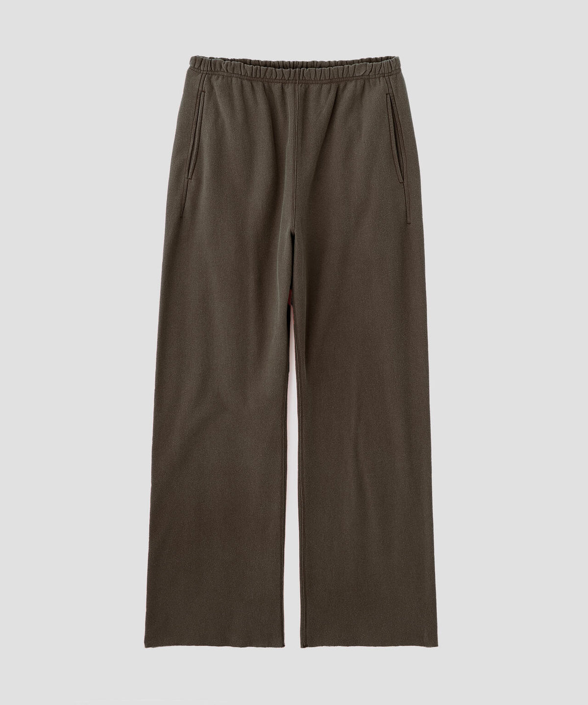 YLEVE / SUN-FADED COTTON SWEAT CUT-OFF PANTS