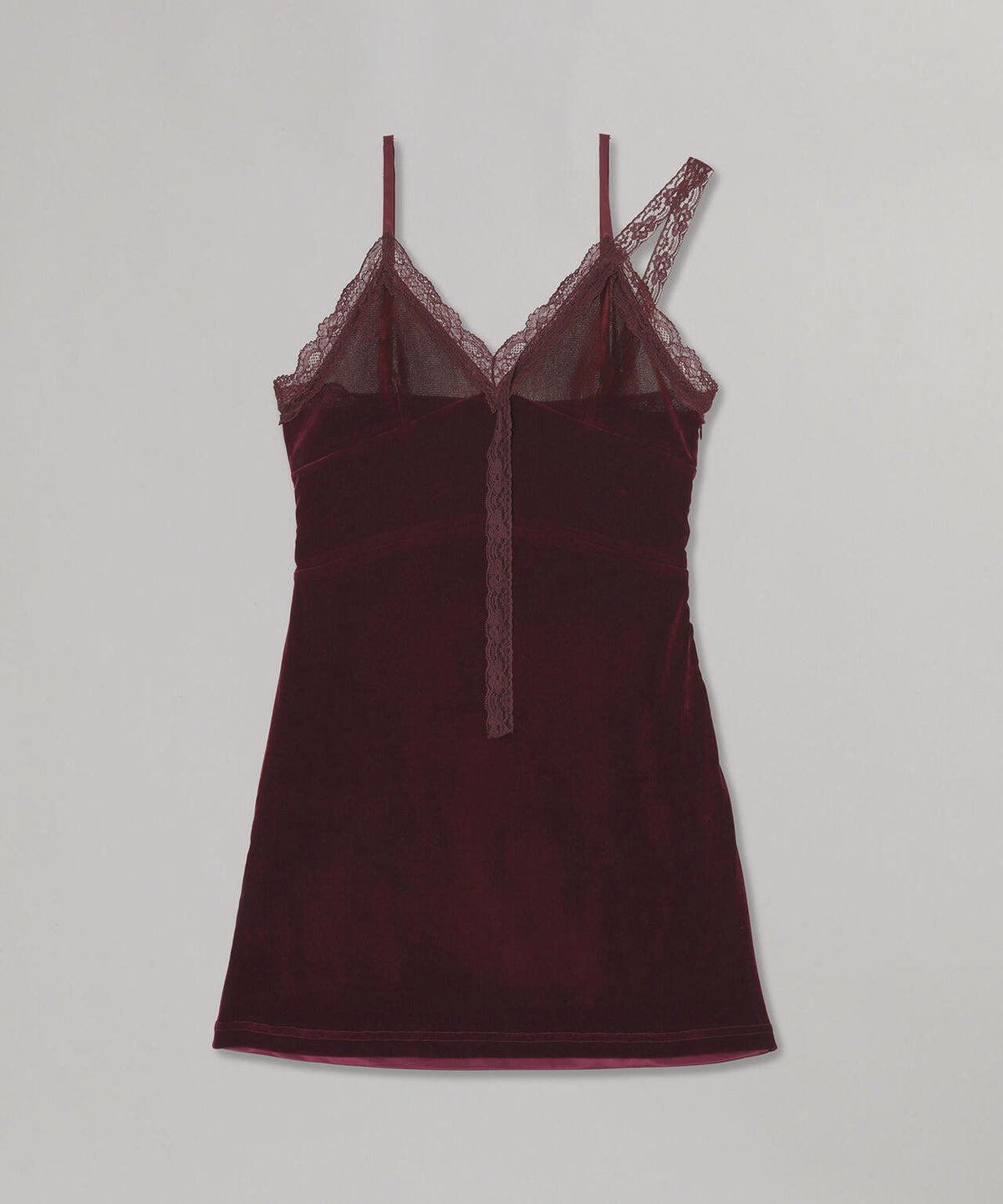 VELOUR CAMISOLE DRESS