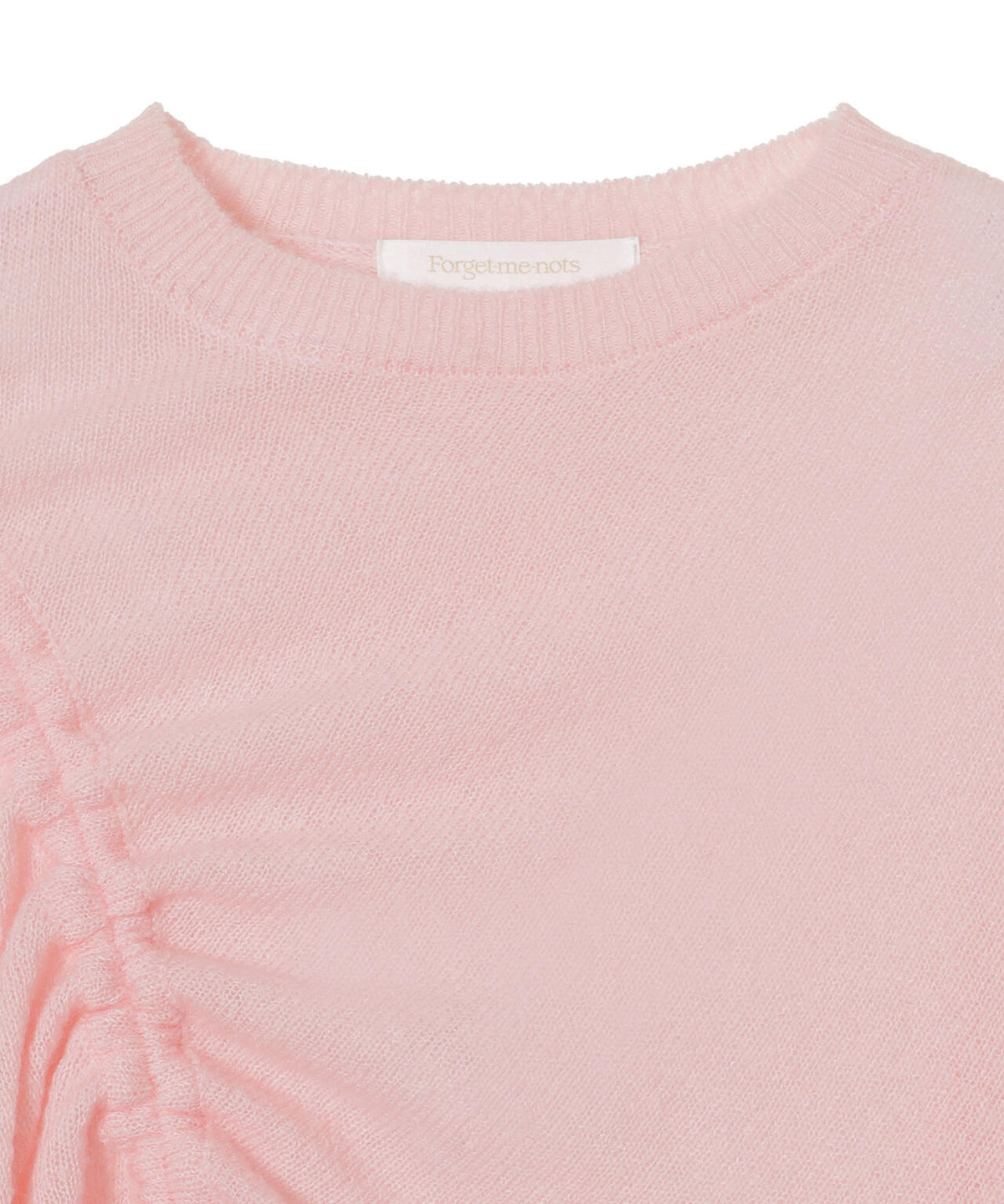 DRAWSTRING KNIT TOP
