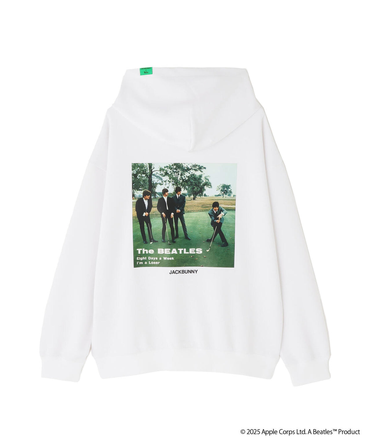 【The BEATLES ×Jack Bunny!!】T/Cダンボール長袖プルオーバーフーディ