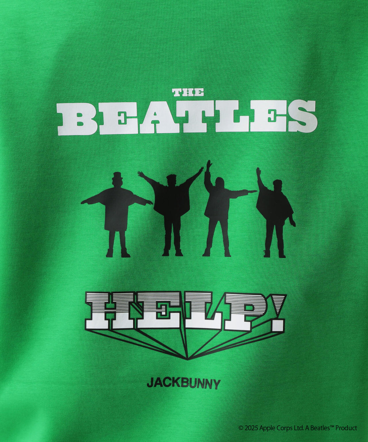 【The BEATLES ×Jack Bunny!!】T/Cダンボール長袖プルオーバーフーディ