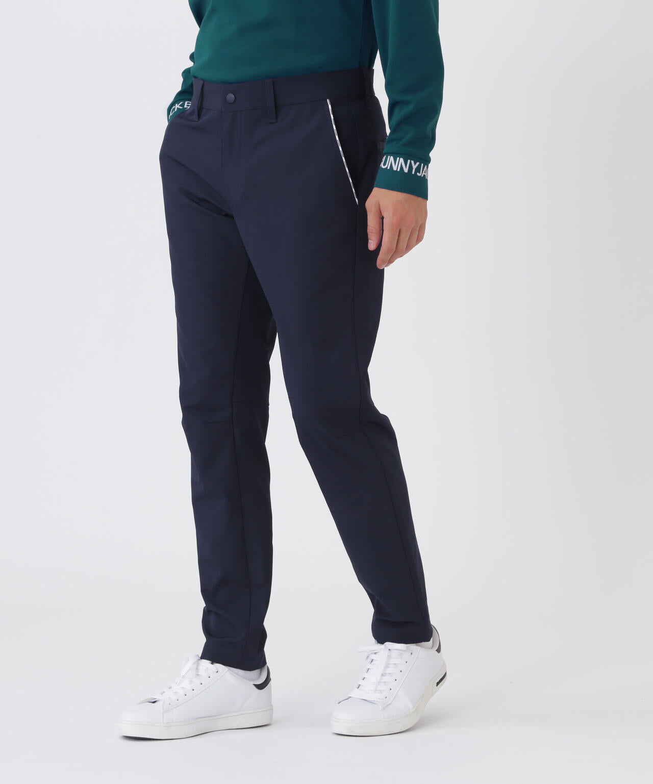楽々きれいめテーパードゴルフパンツ (MENS)