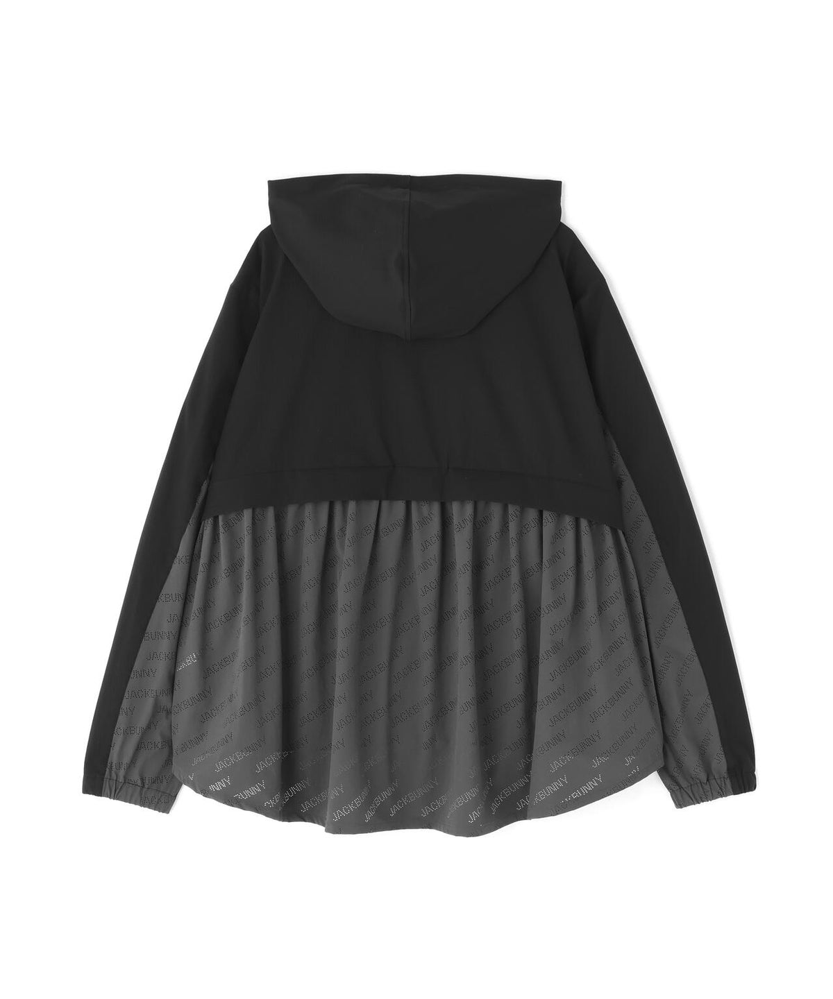 Pe×パンチングNyドッキングジップフーディ