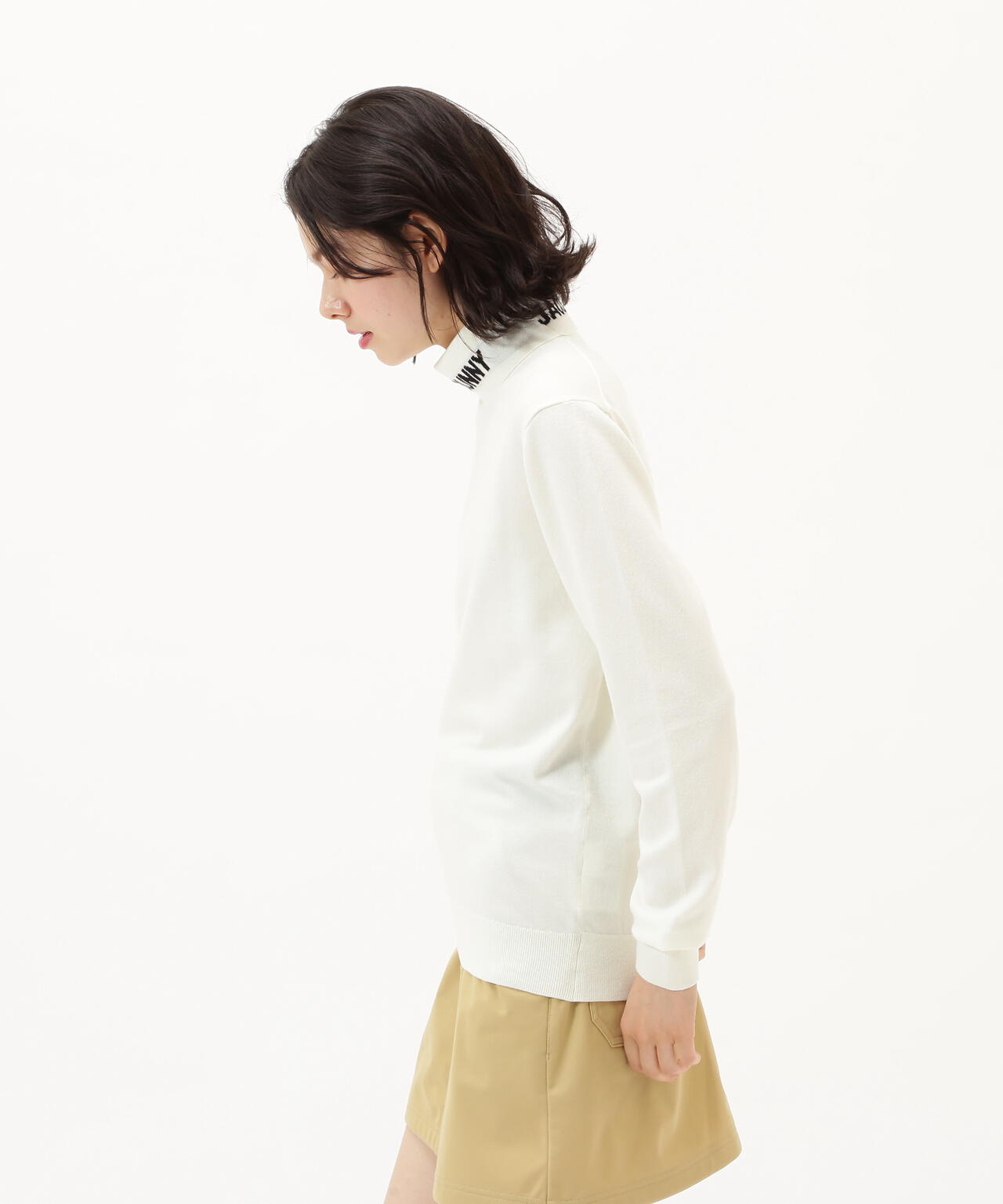 【直営店舗&公式オンライン限定】カシミヤタッチタートルネックニットプルオーバー
