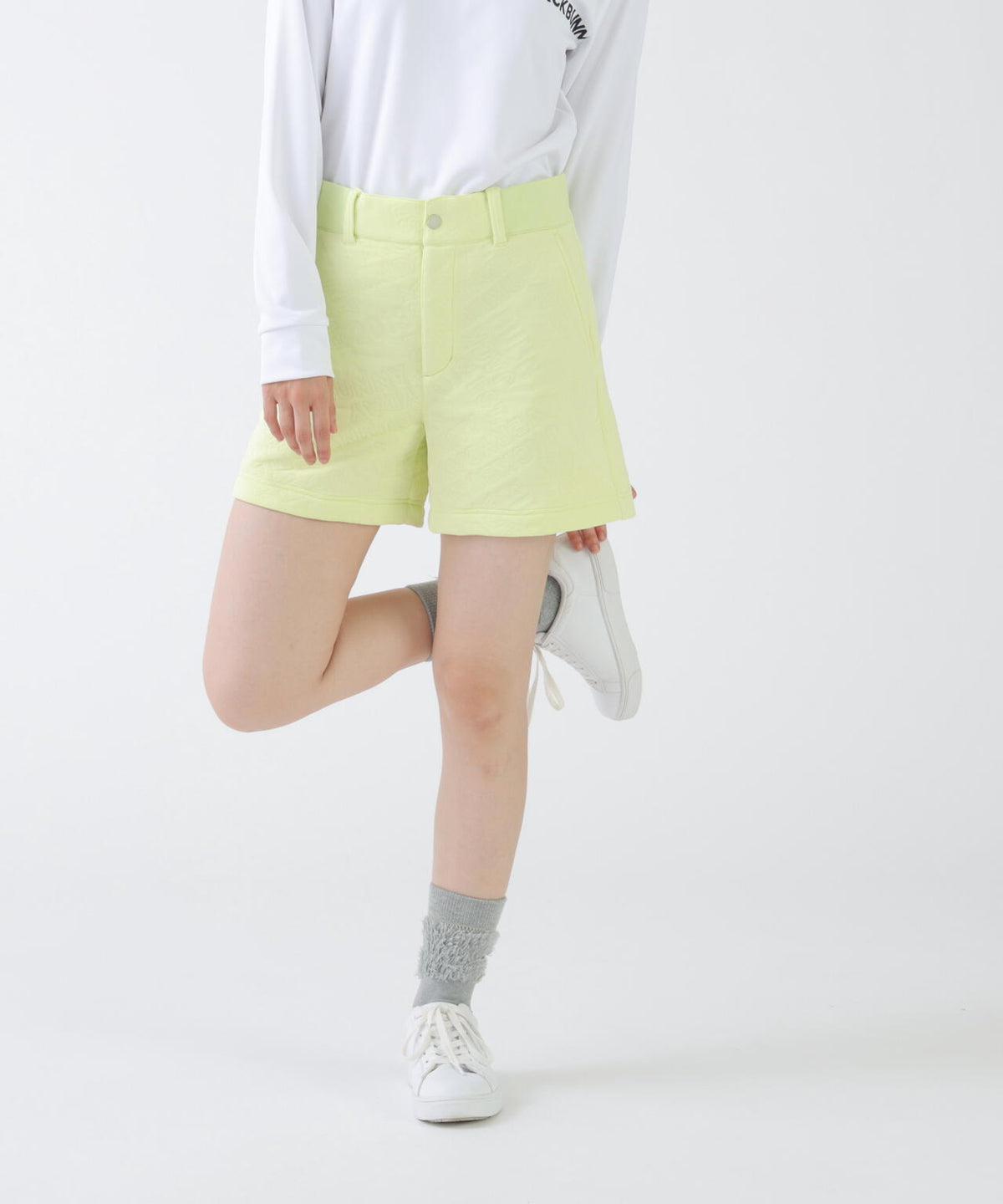 ロゴキルトジャージショートパンツ (WOMENS)