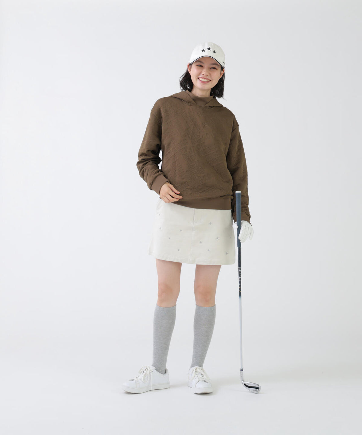 二重織コーデュロイ裏起毛スカート (WOMENS)