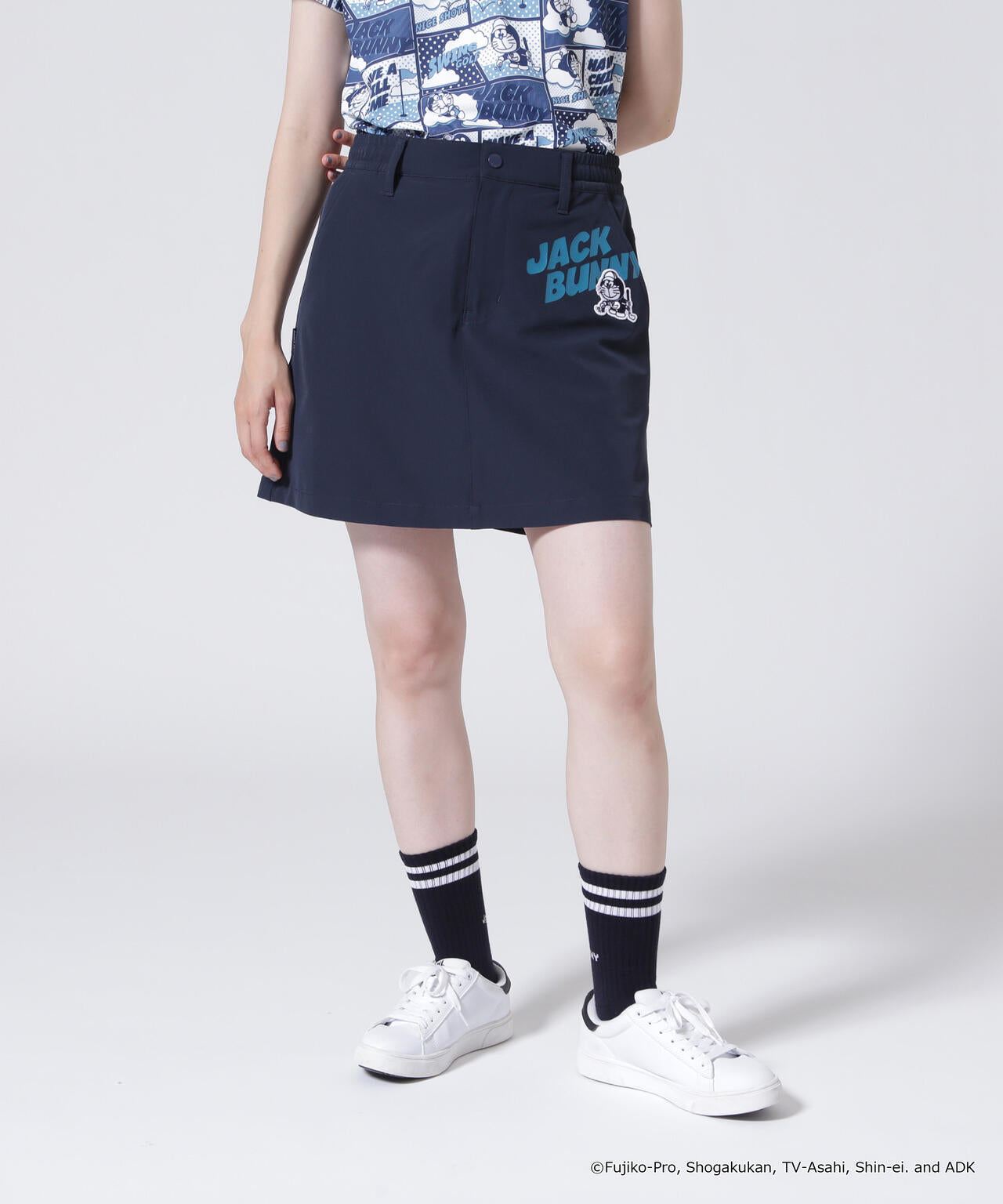 【ドラえもん】ストレッチミニリップ スカート