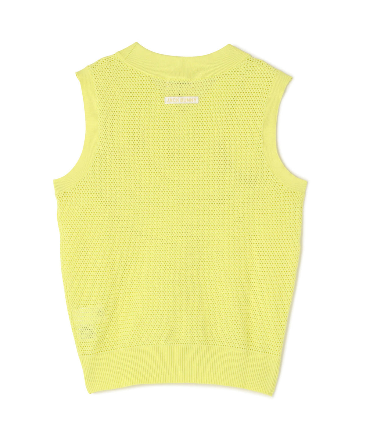 イージーケアキューブメッシュVネックニットベスト (WOMENS)