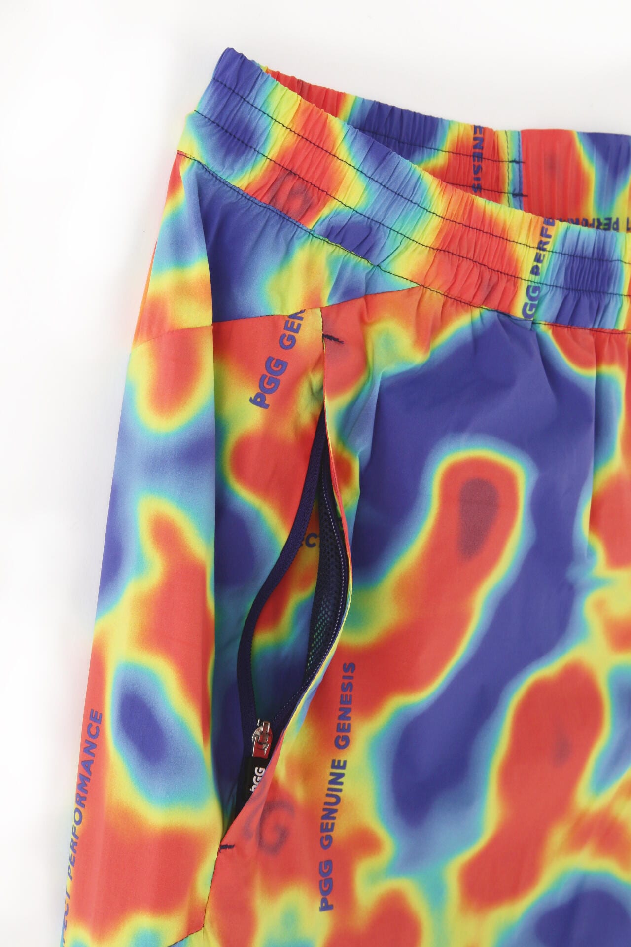 【PGG】【GSIX】Nyストレッチタフタ表シレー パンツ <サーモグラフィ柄> (MENS)