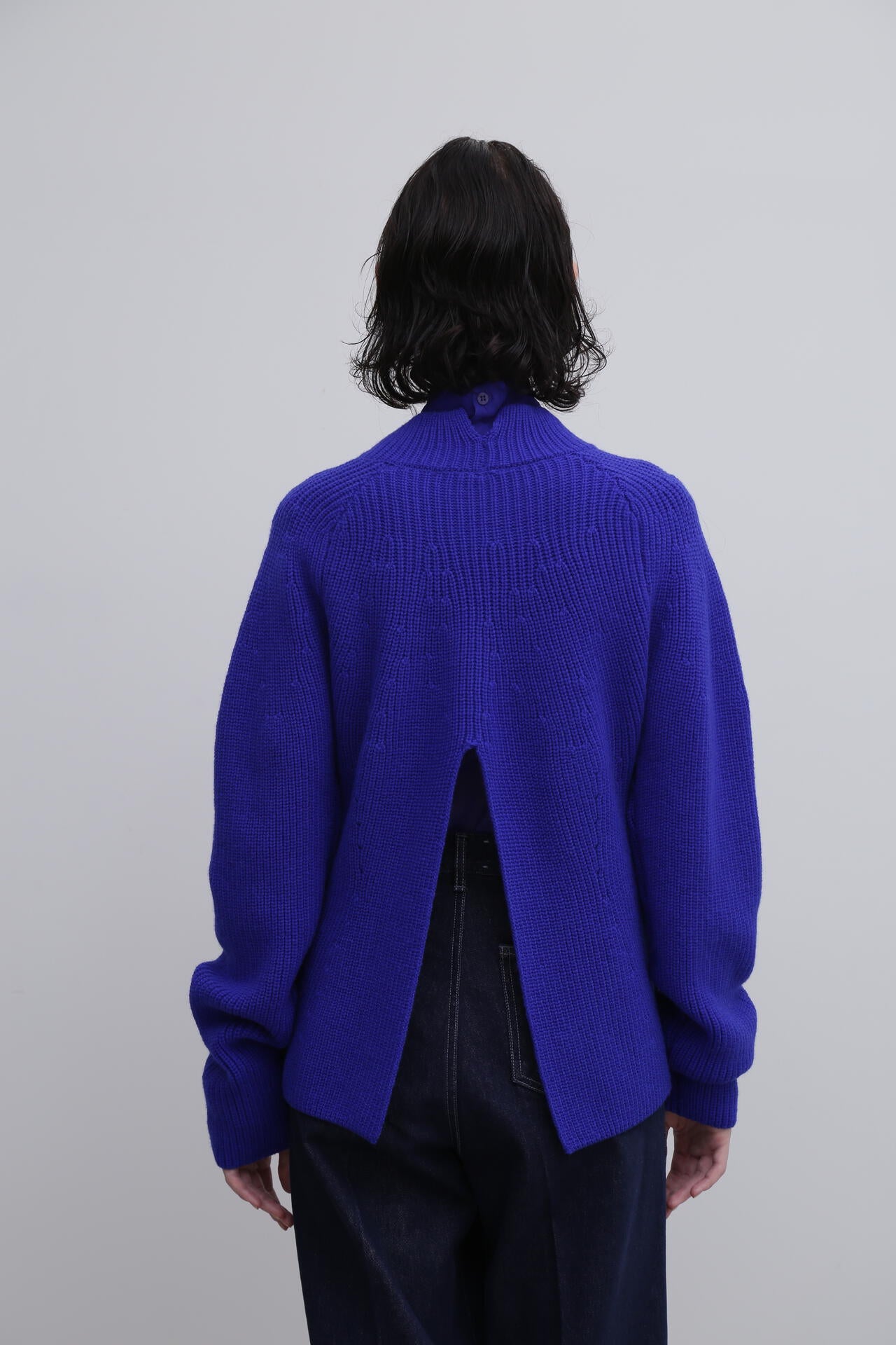 <UNiPH>ウールカシミヤハイネックニット