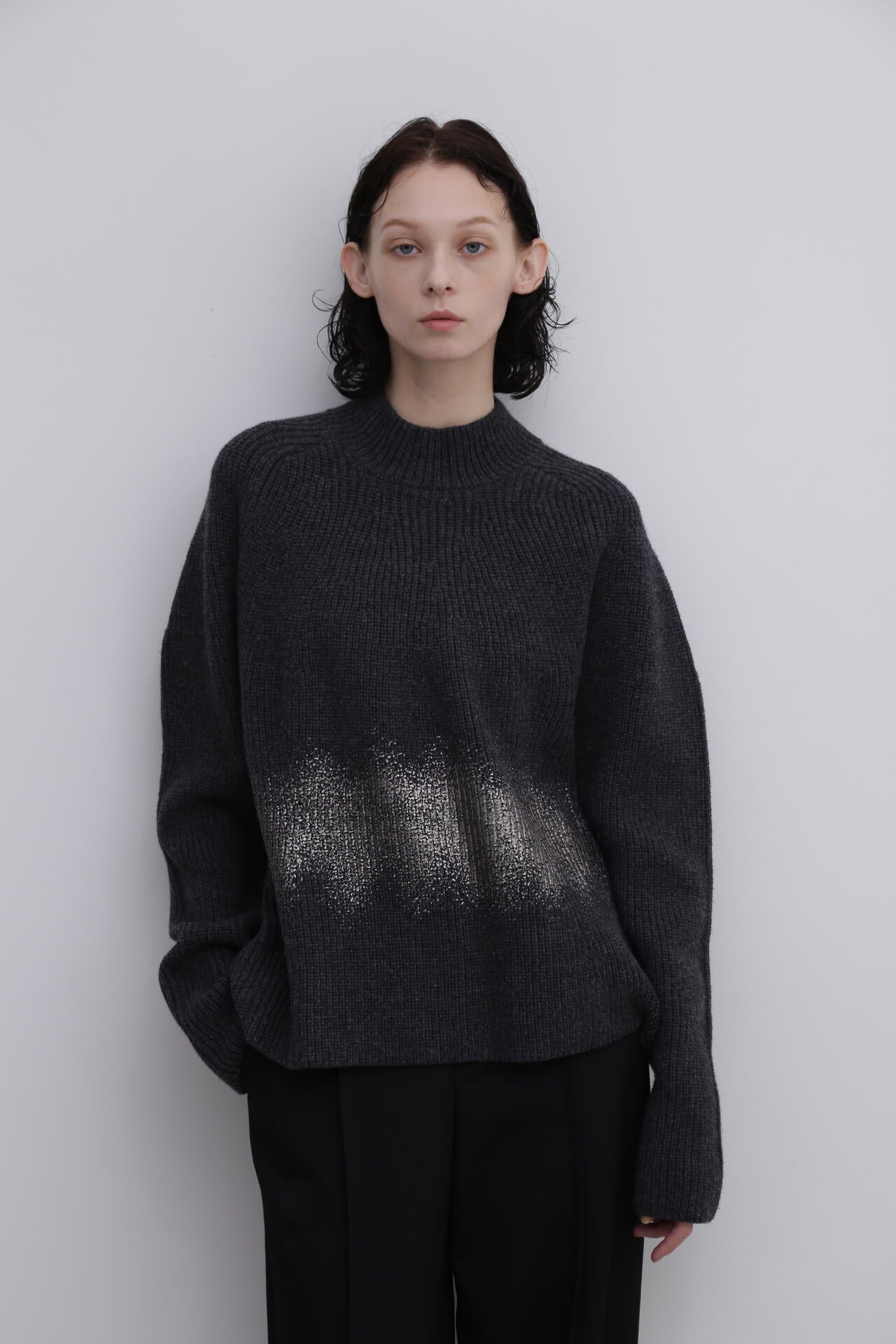 <UNiPH>ウールカシミヤハイネックニット