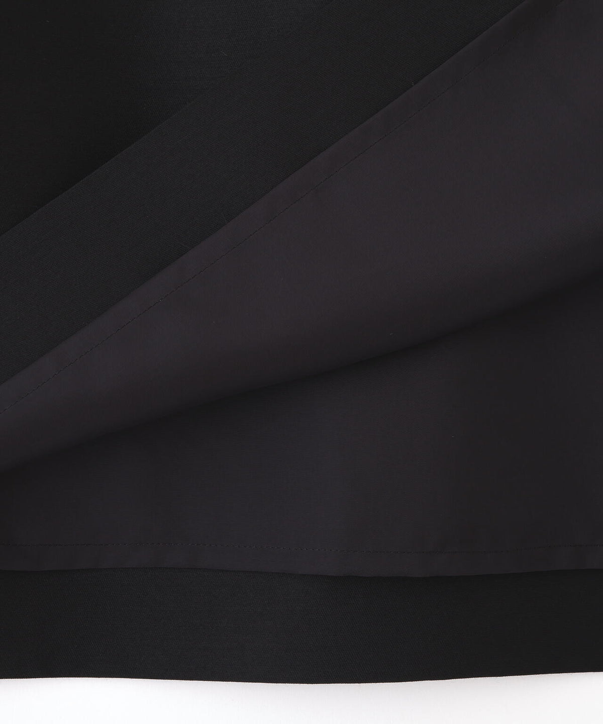 <BLACK LABEL>シルクウールツイル パールスカート