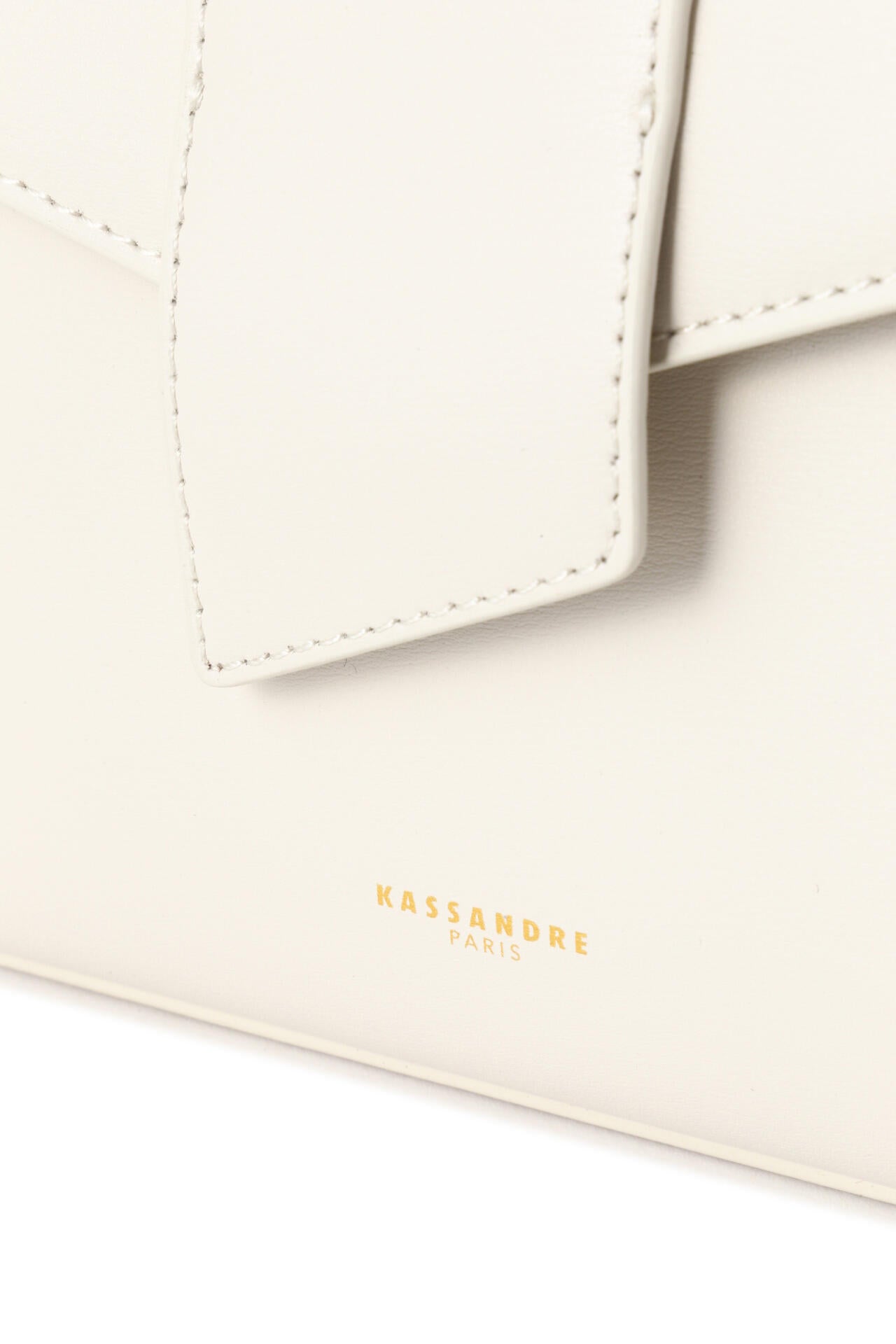 【KASSANDRE Paris】GAIA Small Round Gold Metal Hnadle Bag