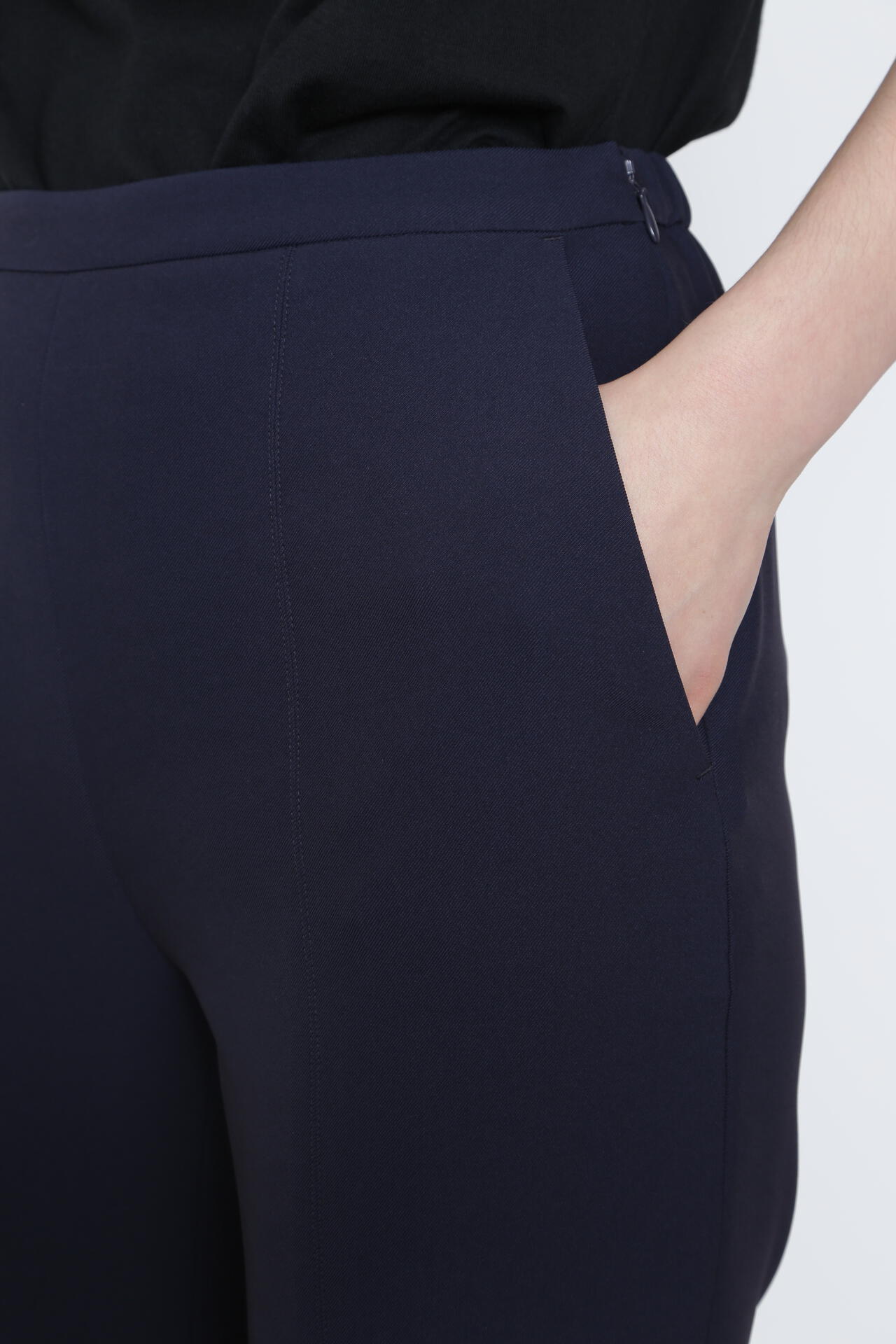 【EC限定】2WAYツイルフロントスリットパンツ(+10cm丈)