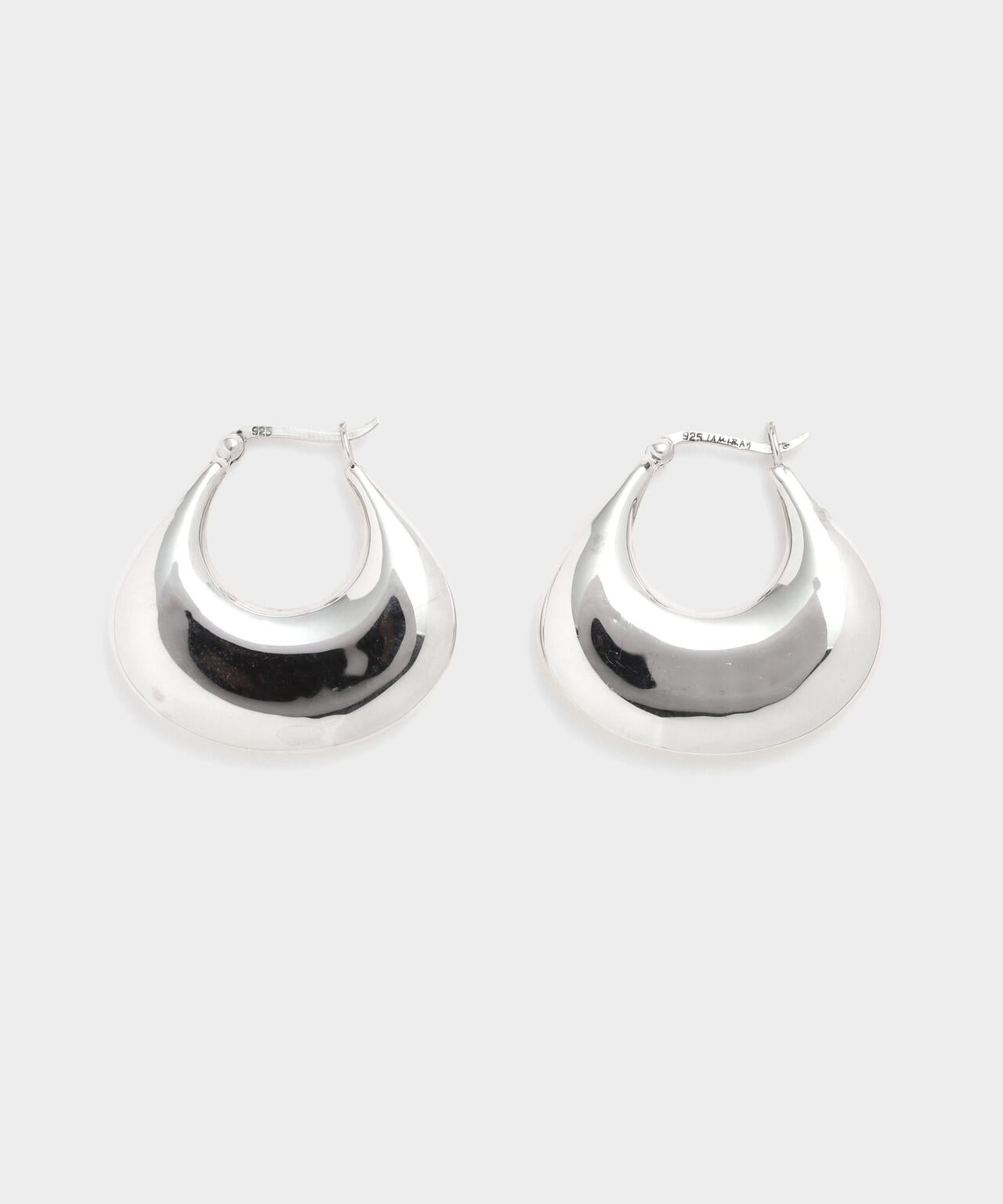 【JAMIRAY / ジャミレイ】CHANKY HOOP PIERCED EARRINGS