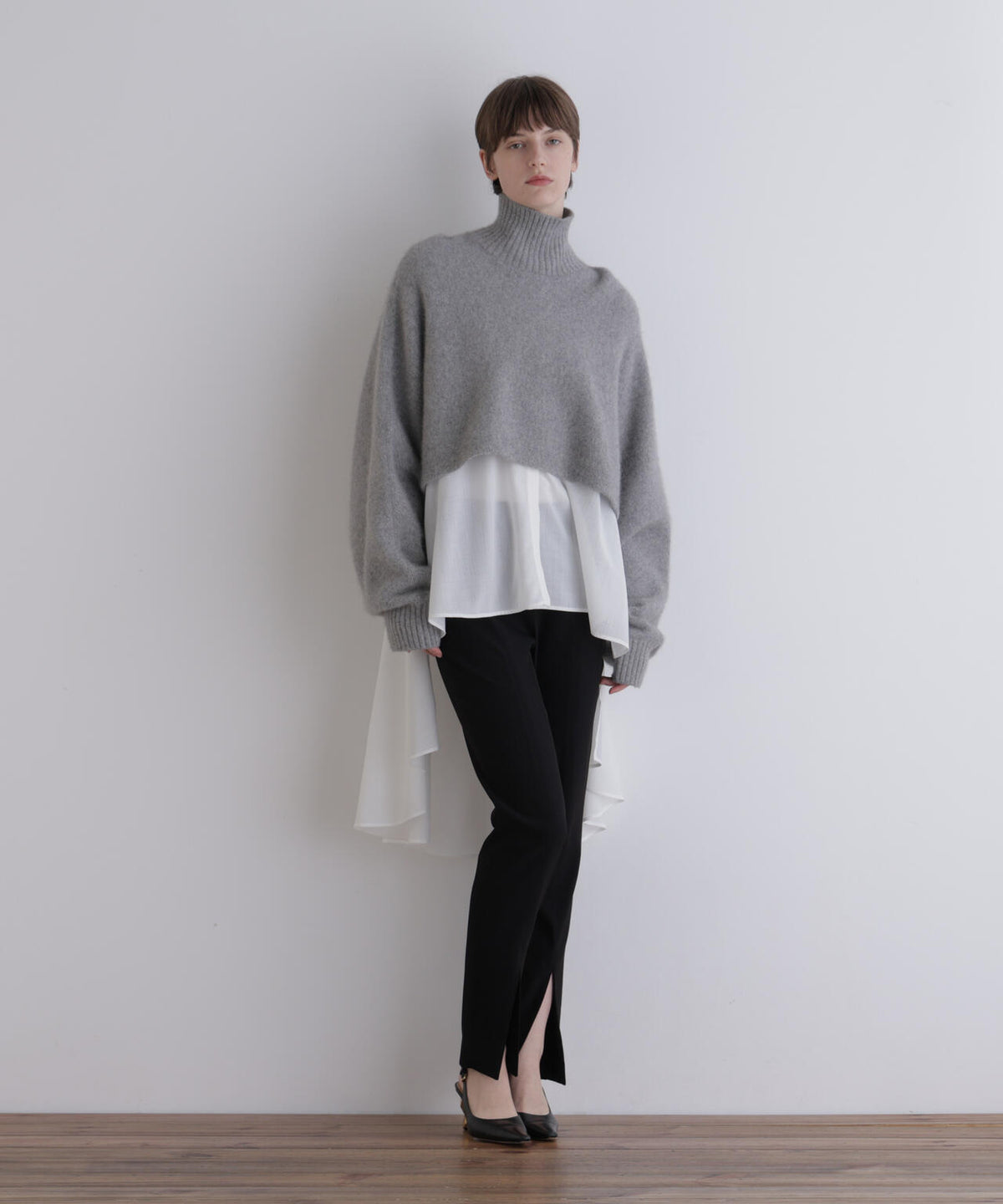 身長173cm B81 W61 H89 着用サイズ:F