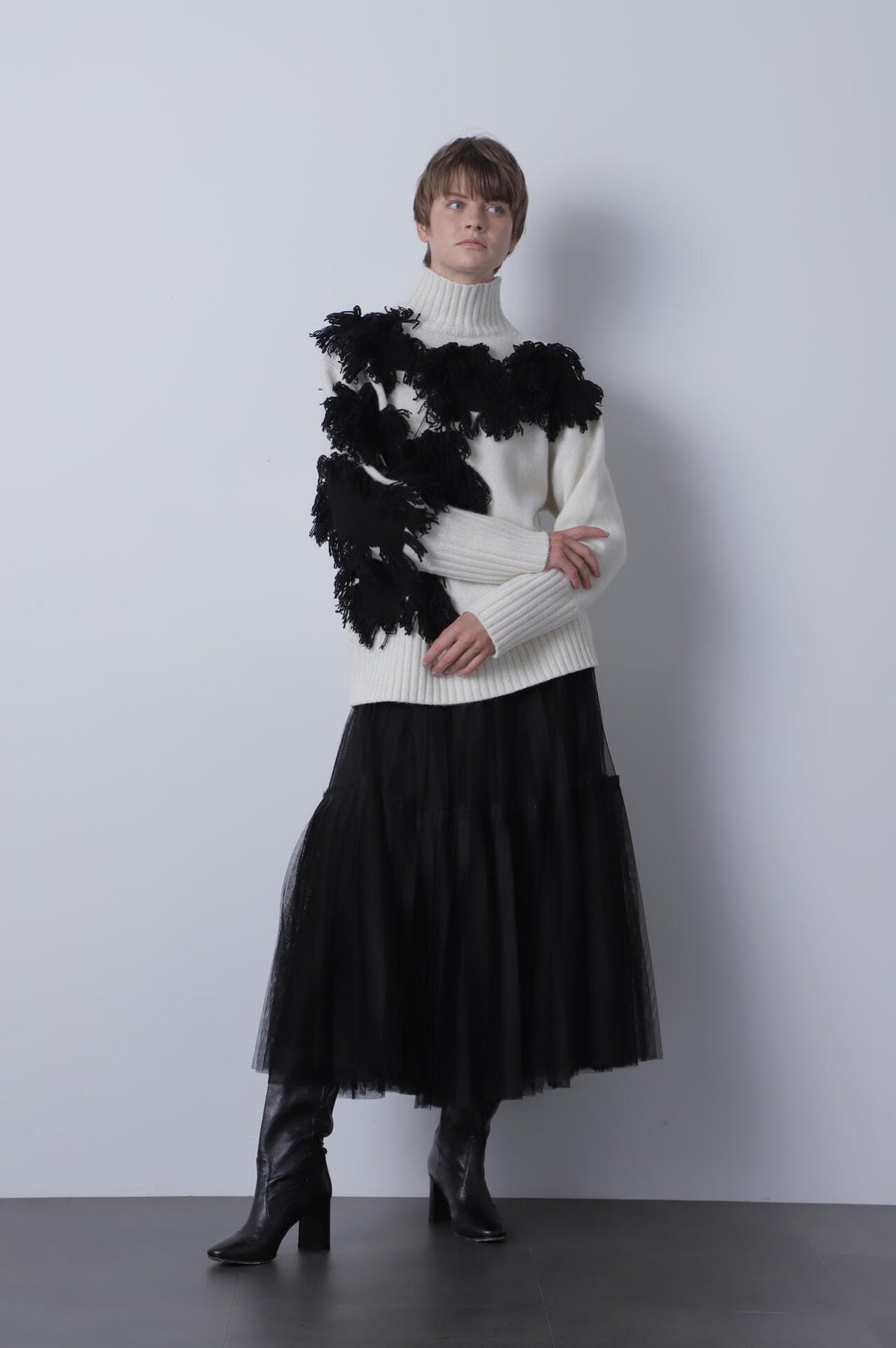 Dalmatian Pattern Pullover