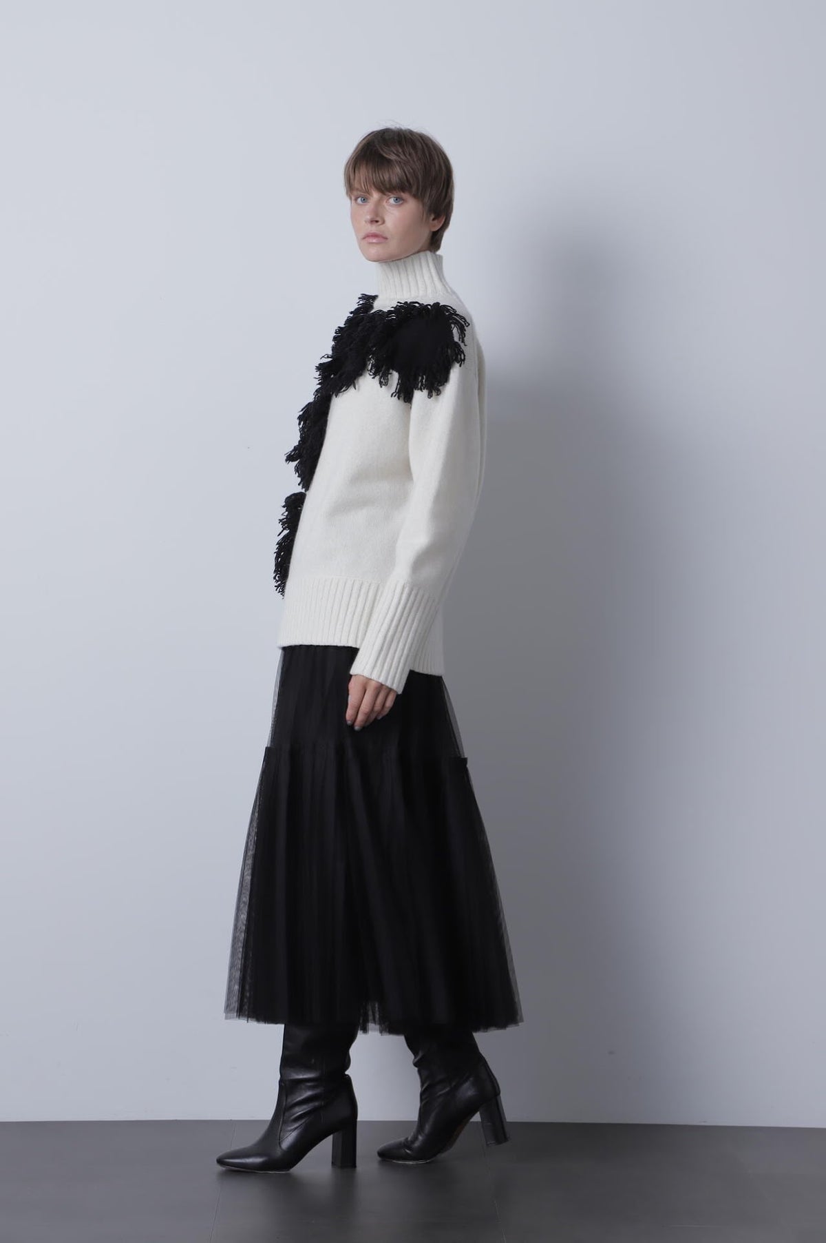 Dalmatian Pattern Pullover
