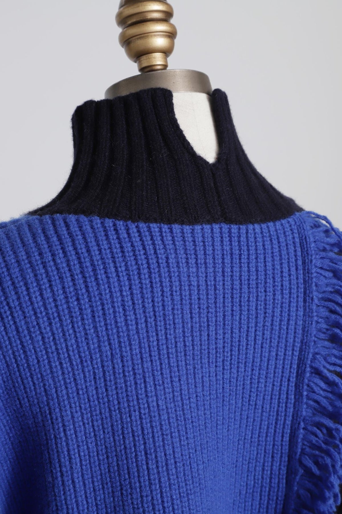 【TV着用】Sheer Combi Color Vibration Knits