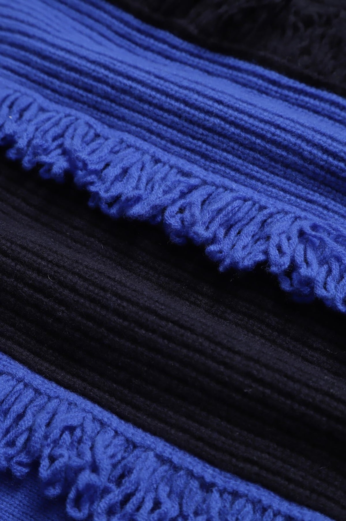 【TV着用】Sheer Combi Color Vibration Knits