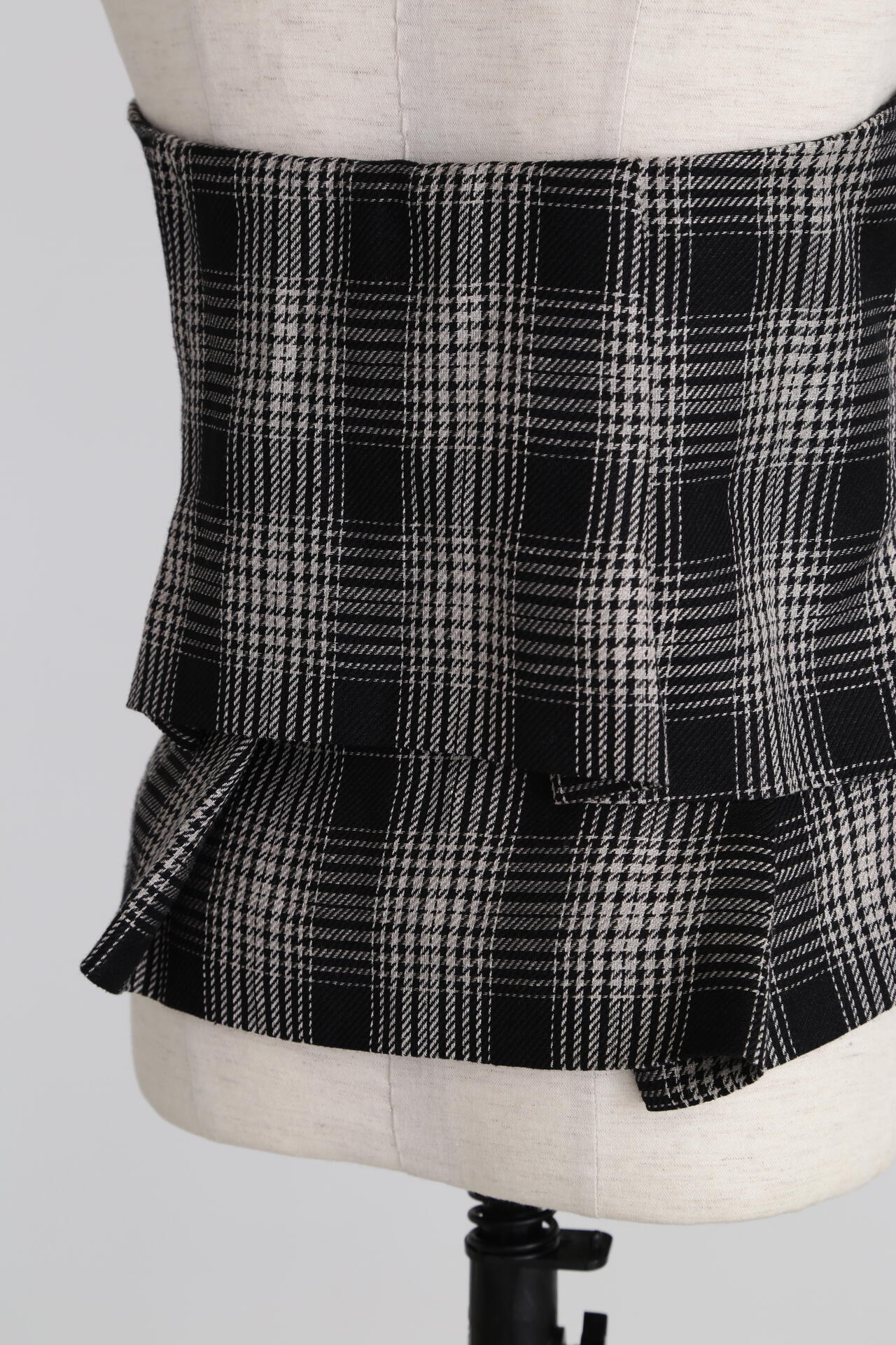 Yarn Dyed Side Zip Bustier