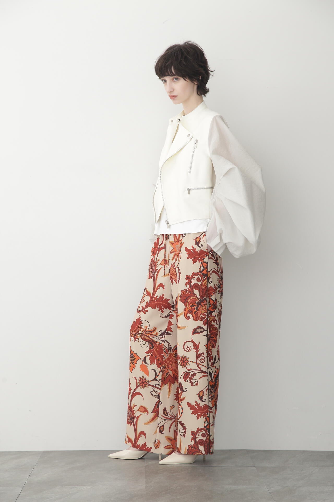 Sheer Sleeve Riders Jacket