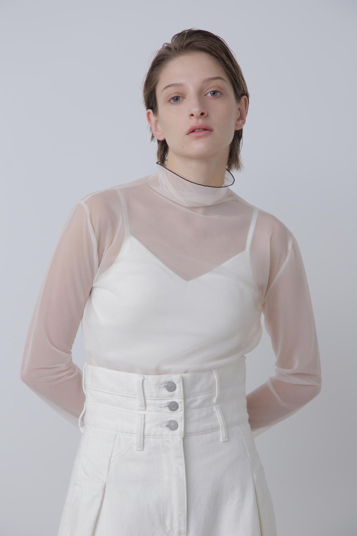 【GISELe 12月号掲載商品】Sheer Jersey