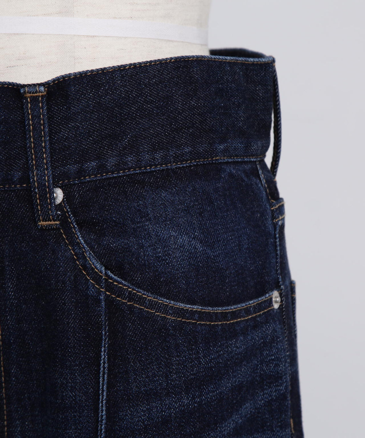 Side Slit Flare Denim
